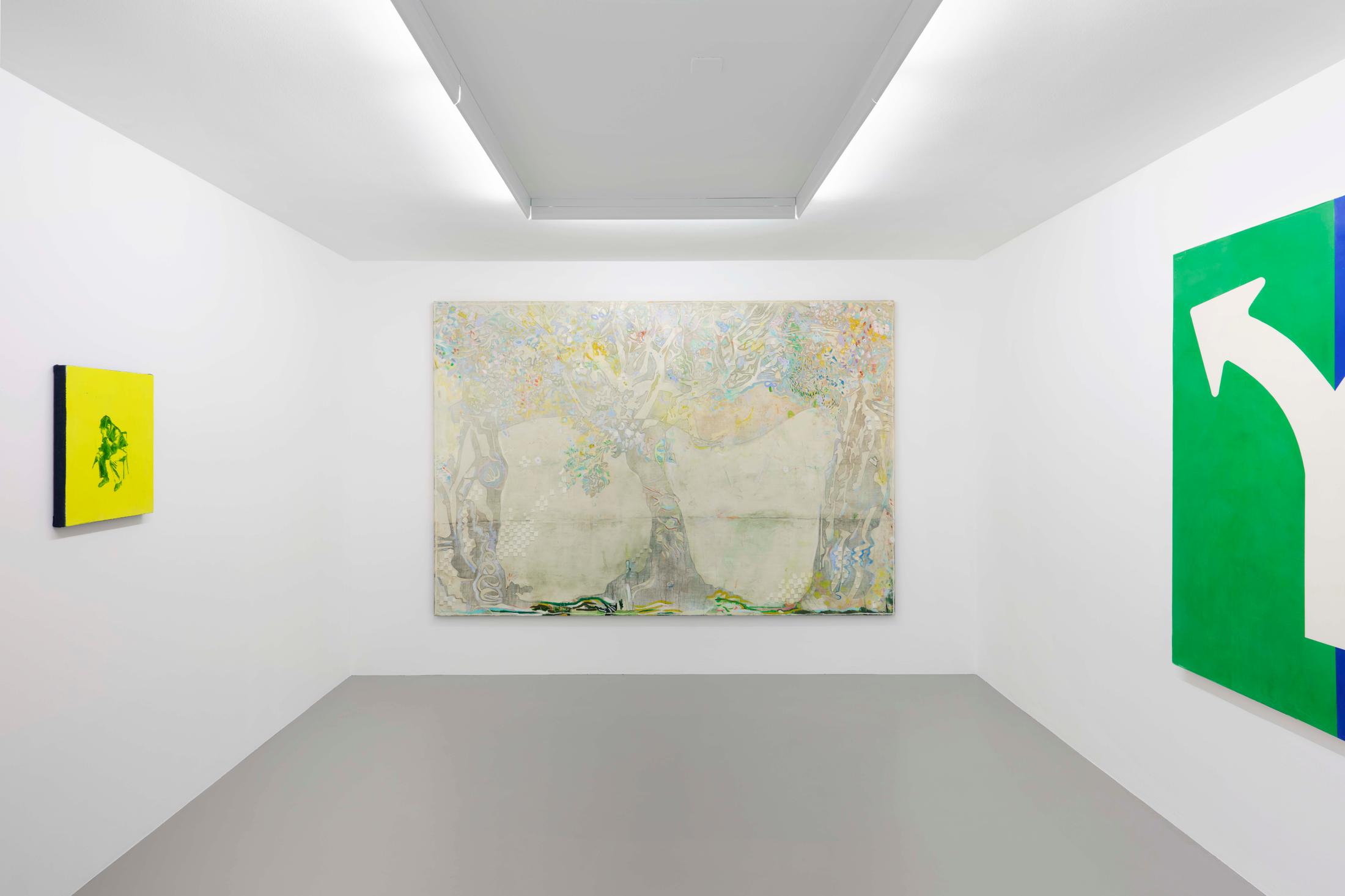 Exhibition View Sophie Reinhold Soloshow «Y» at GALERIE PHILIPPZOLLINGER, Zurich, 2020 / Photo: Conradin Frei / Courtesy: the artist and GALERIE PHILIPPZOLLINGER