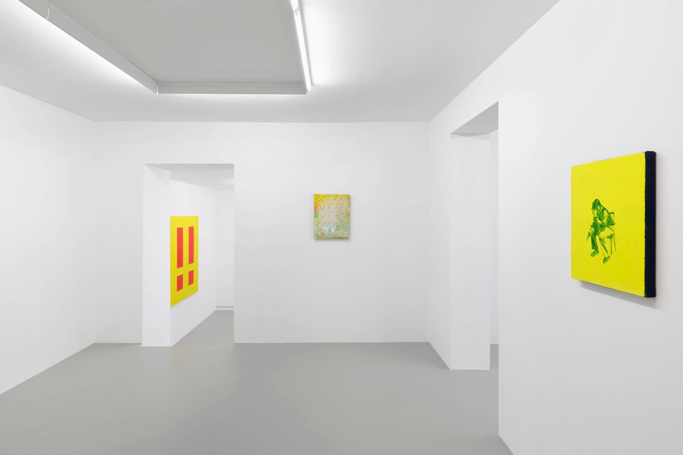 Exhibition View Sophie Reinhold Soloshow «Y» at GALERIE PHILIPPZOLLINGER, Zurich, 2020 / Photo: Conradin Frei / Courtesy: the artist and GALERIE PHILIPPZOLLINGER