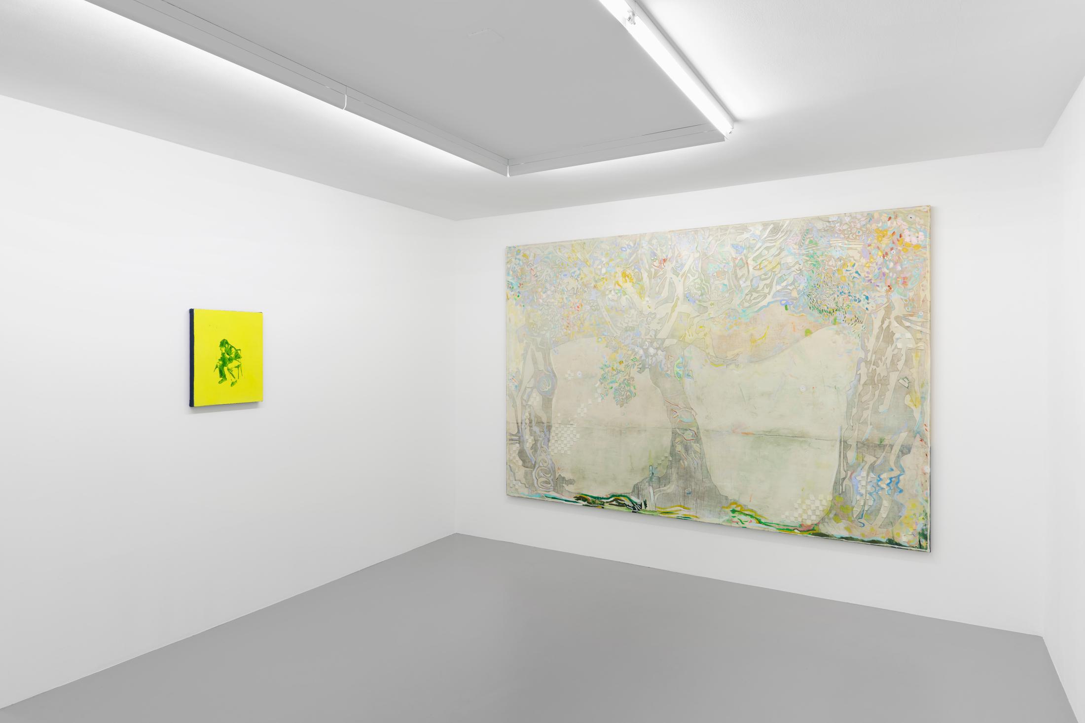 Exhibition View Sophie Reinhold Soloshow «Y» at GALERIE PHILIPPZOLLINGER, Zurich, 2020 / Photo: Conradin Frei / Courtesy: the artist and GALERIE PHILIPPZOLLINGER