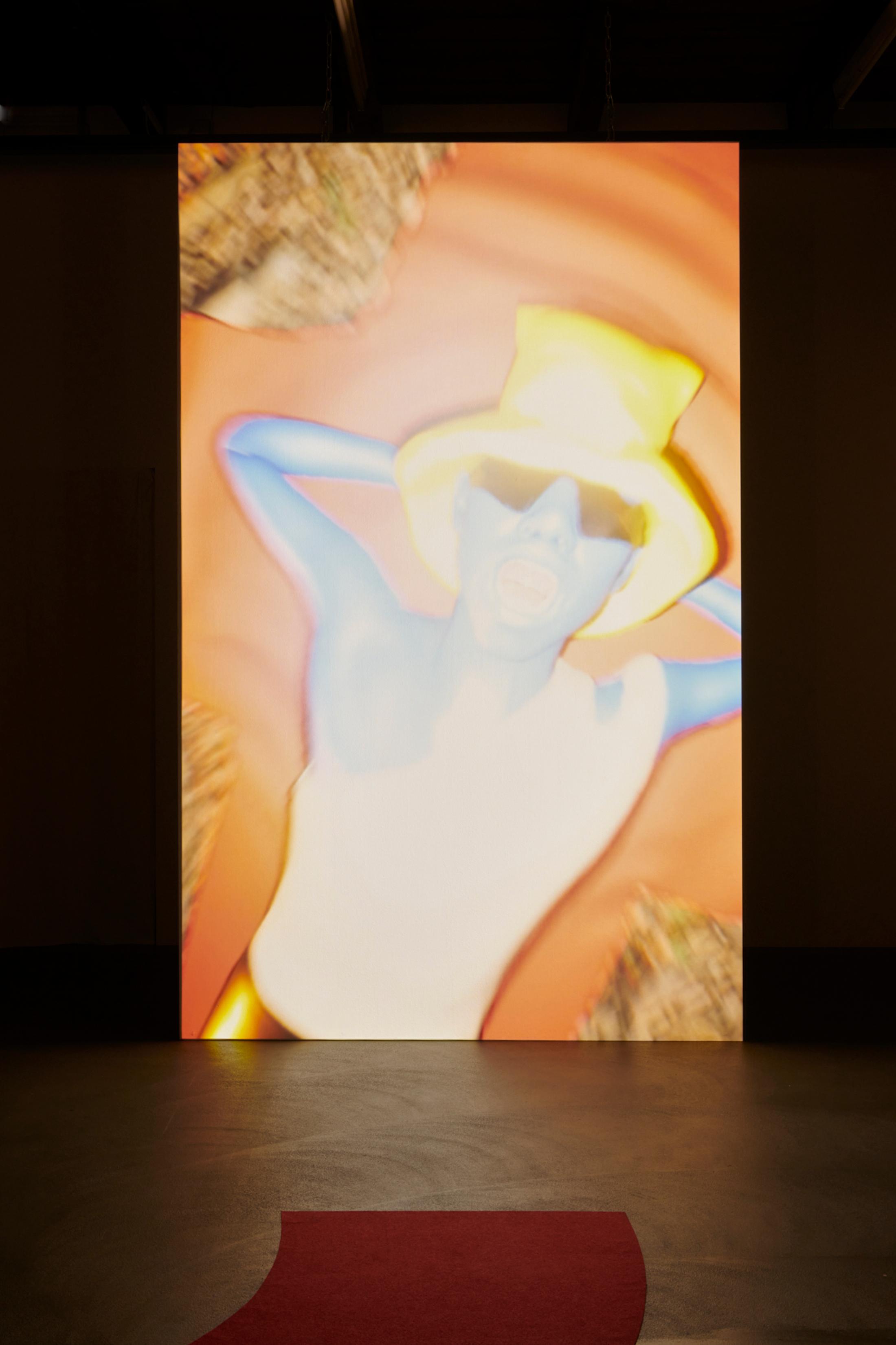 Exhibition View Soraya Lutangu Bonaventure and Alfatih Duo Exhibition «Window Seat» at Fri Art, 2021 / Photo: Guillaume Python / Courtesy: the artists and Fri Art Kunsthalle