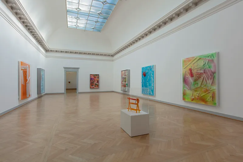 Exhibition View St. Andreas Slominski Solo Show at Kunstmuseum St. Gallen, St. Gallen, 2022 / Photo: Stefan Rohner / Courtesy: the artist and Kunstmuseum St. Gallen
