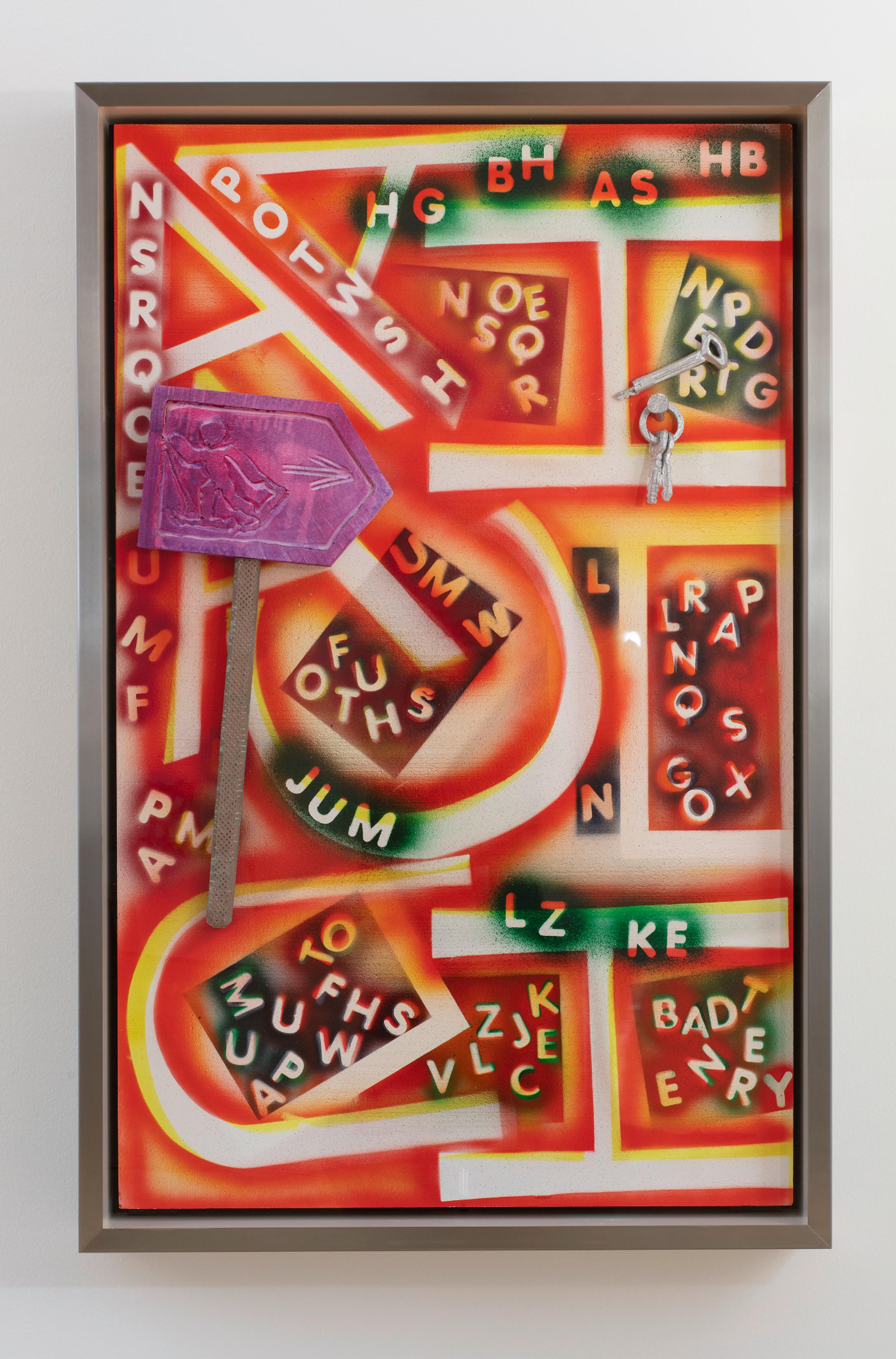 Exhibition View St. Andreas Slominski Solo Show «View on St. Andreas Slominski, xJAy66z, 2008» at Kunstmuseum St. Gallen, St. Gallen, 2022 / Photo: Stefan Rohner / Courtesy: the artist and Kunstmuseum St. Gallen