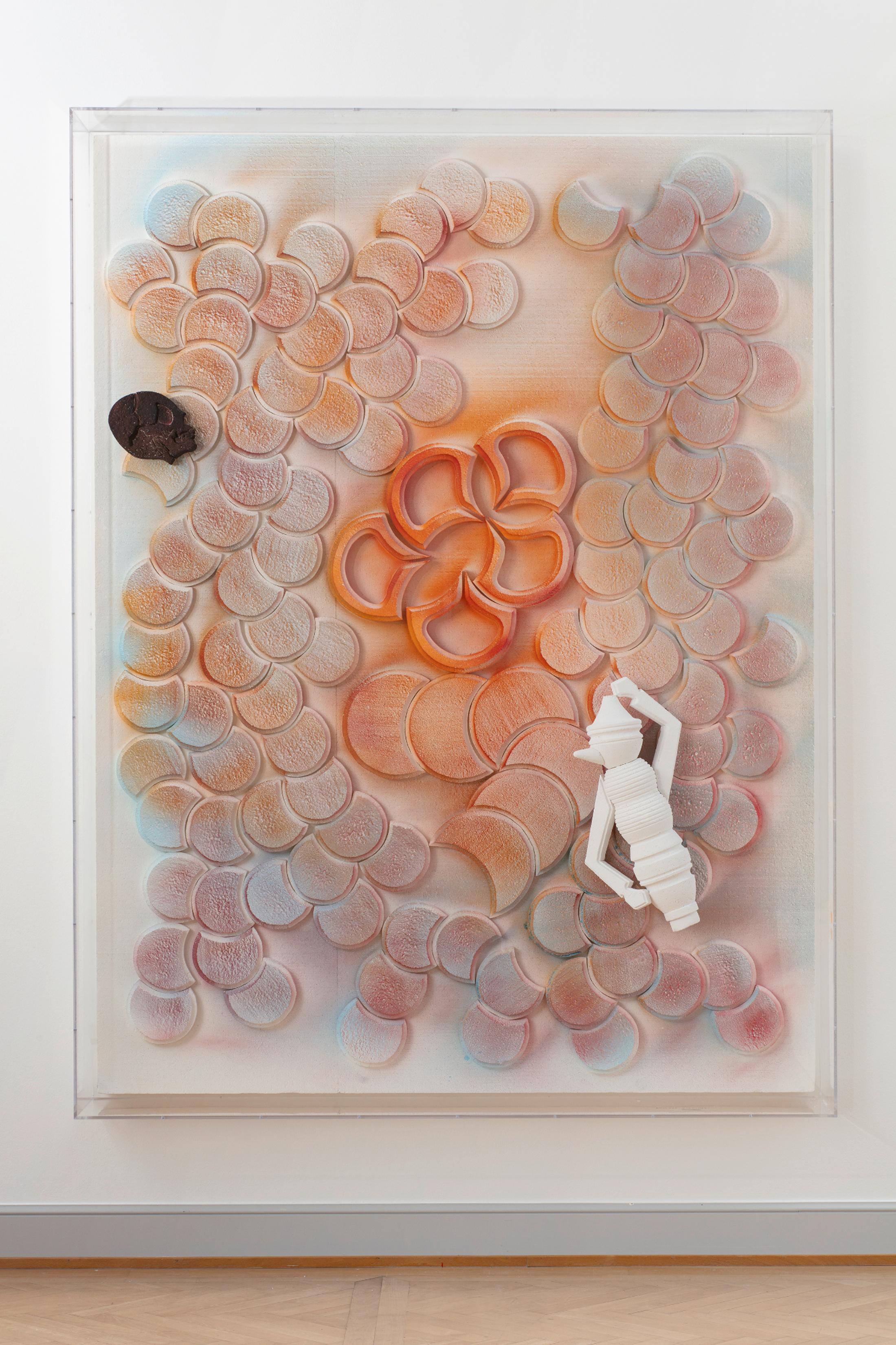 Exhibition View St. Andreas Slominski Solo Show «View on St. Andreas Slominski, xAOy937z, 2009» at Kunstmuseum St. Gallen, St. Gallen, 2022 / Photo: Stefan Rohner / Courtesy: the artist and Kunstmuseum St. Gallen