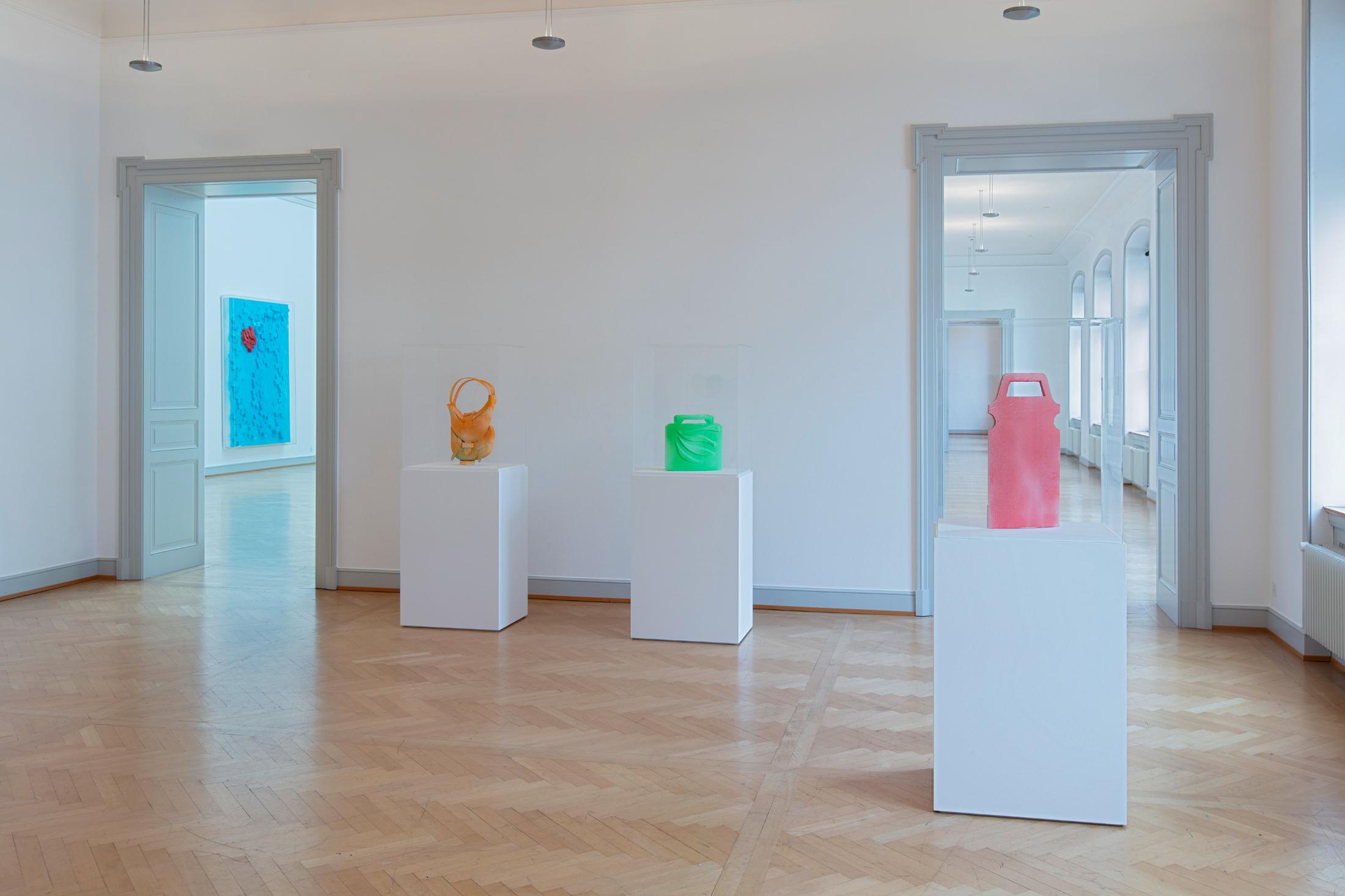 Exhibition View St. Andreas Slominski Solo Show at Kunstmuseum St. Gallen, St. Gallen, 2022 / Photo: Stefan Rohner / Courtesy: the artist and Kunstmuseum St. Gallen