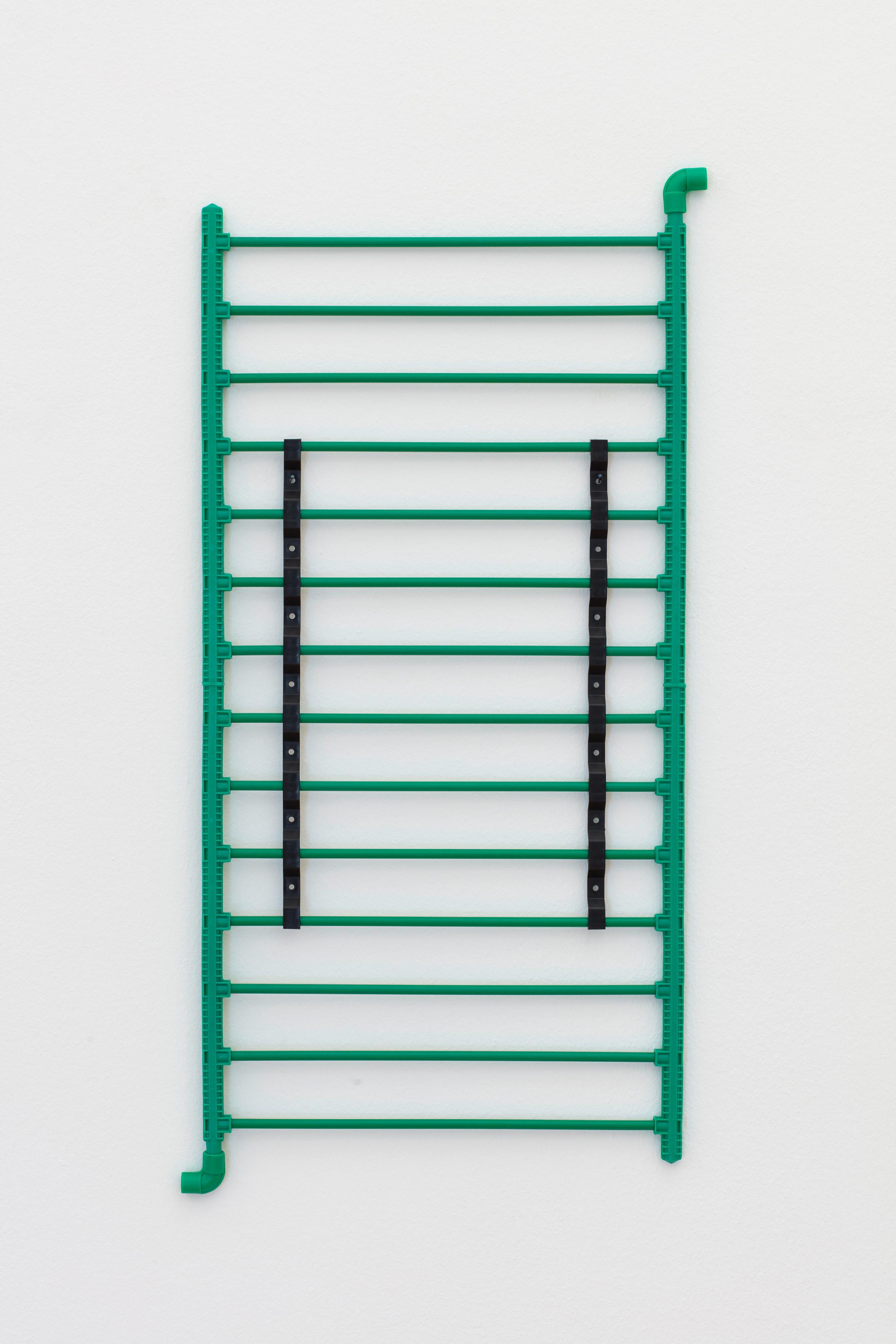 Exhibition View St. Andreas Slominski Solo Show «View on St. Andreas Slominski, UP-Wandheizung, 2021» at Kunstmuseum St. Gallen, St. Gallen, 2022 / Photo: Stefan Rohner / Courtesy: the artist and Kunstmuseum St. Gallen