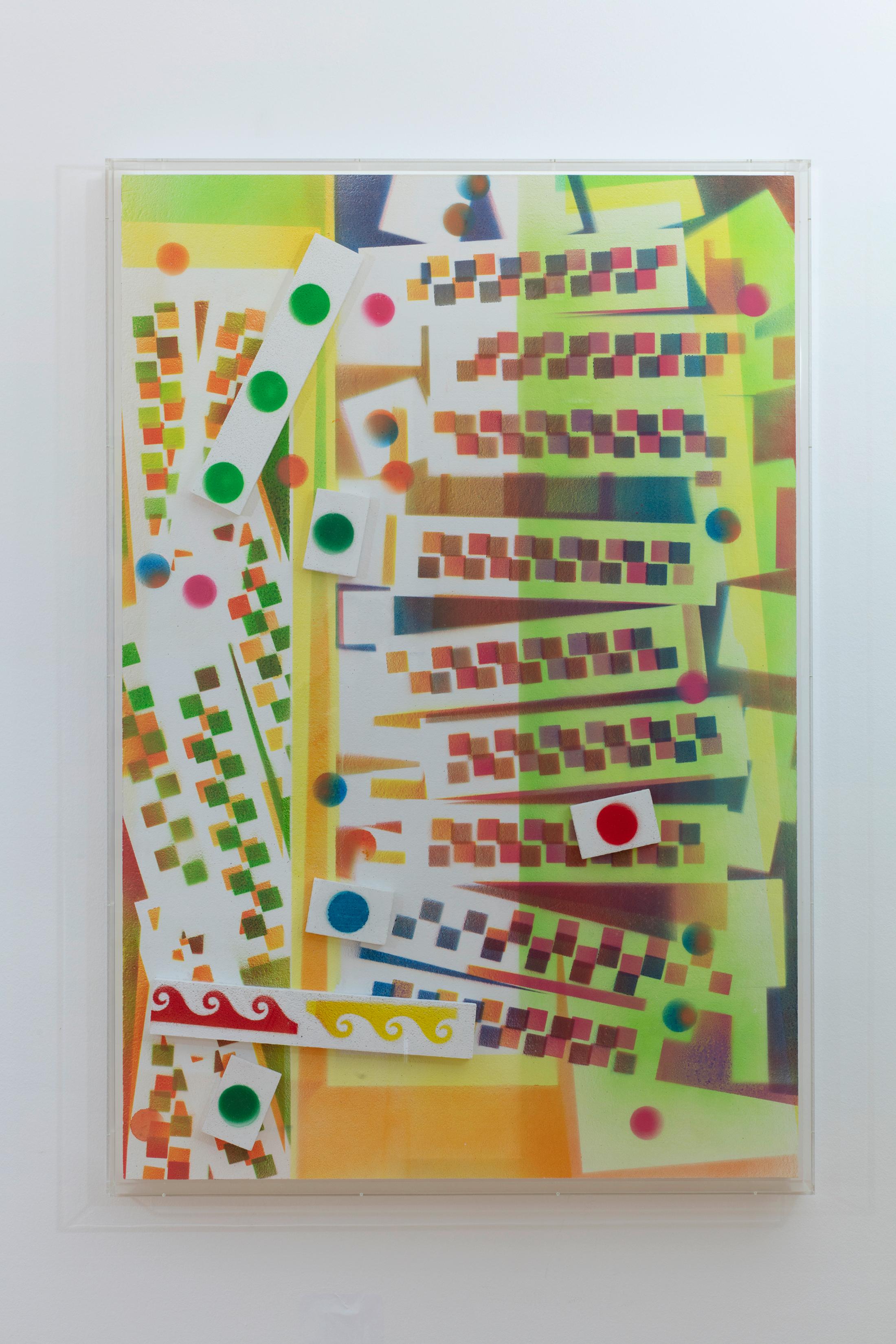 Exhibition View St. Andreas Slominski Solo Show «View on St. Andreas Slominski, xGSy44z, 2010» at Kunstmuseum St. Gallen, St. Gallen, 2022 / Photo: Stefan Rohner / Courtesy: the artist and Kunstmuseum St. Gallen