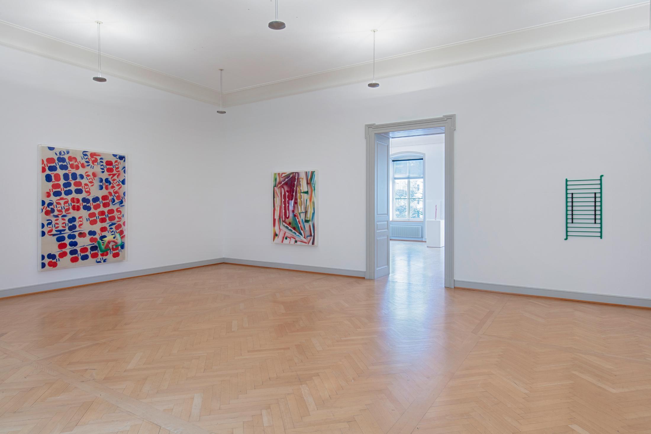 Exhibition View St. Andreas Slominski Solo Show at Kunstmuseum St. Gallen, St. Gallen, 2022 / Photo: Stefan Rohner / Courtesy: the artist and Kunstmuseum St. Gallen