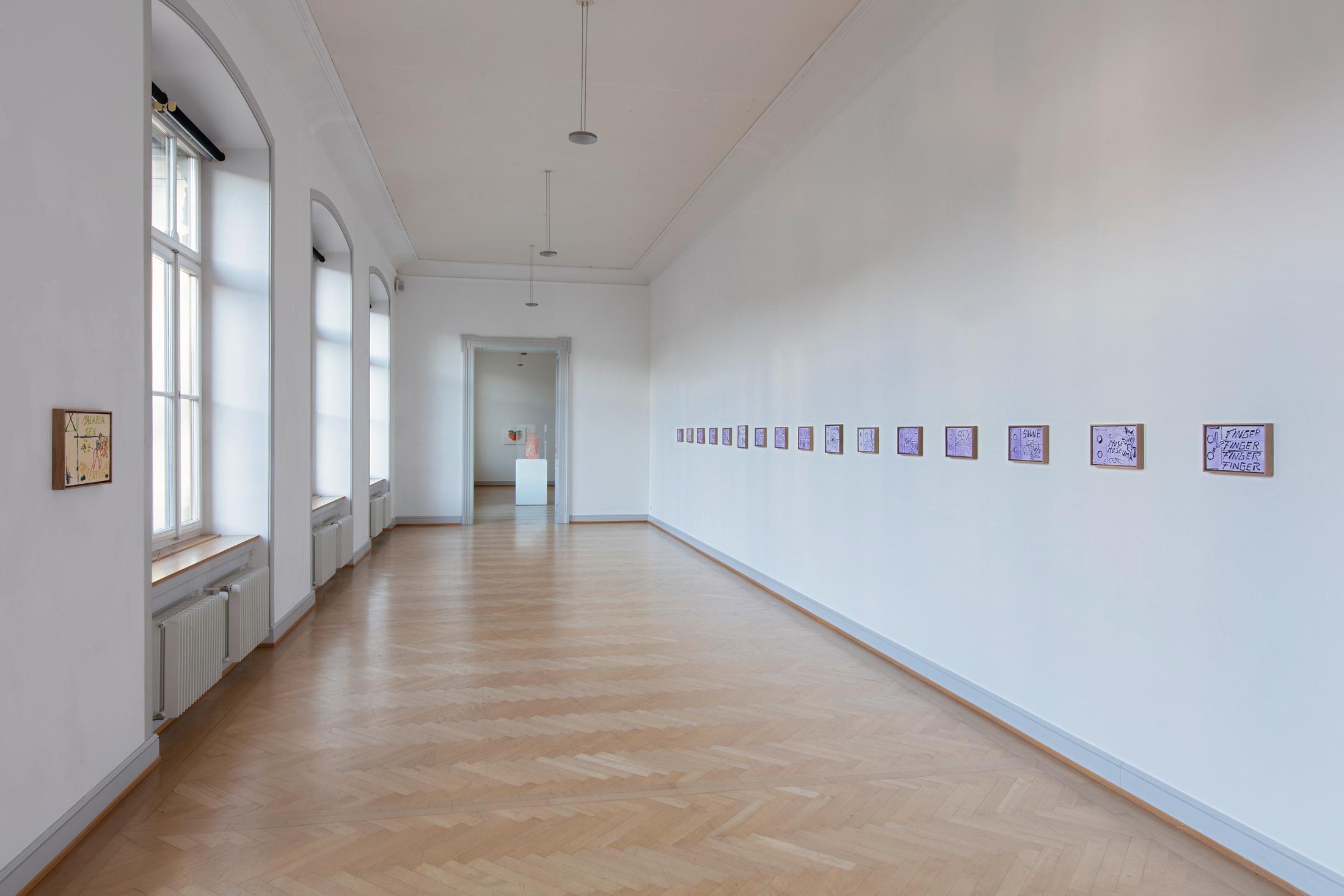 Exhibition View St. Andreas Slominski Solo Show at Kunstmuseum St. Gallen, St. Gallen, 2022 / Photo: Stefan Rohner / Courtesy: the artist and Kunstmuseum St. Gallen