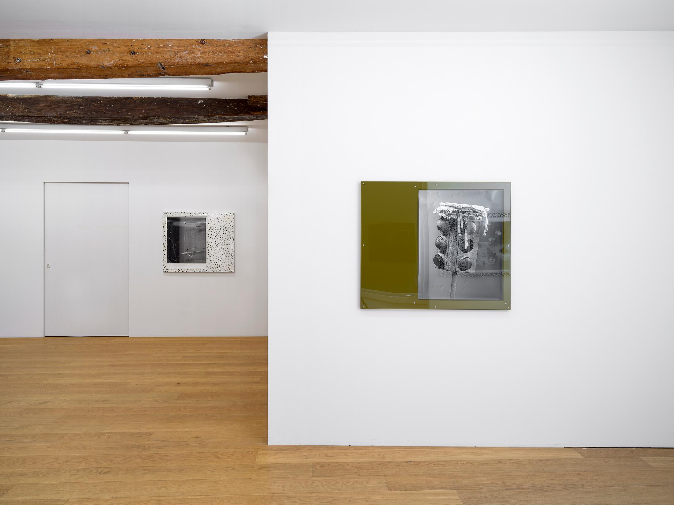 Exhibition View Stefan Burger Solo Show «Softbox» at Kirchgasse Gallery, Steckborn, 2023 / Photo: Cedric Mussano / Courtesy: the artist and Kirchgasse Gallery