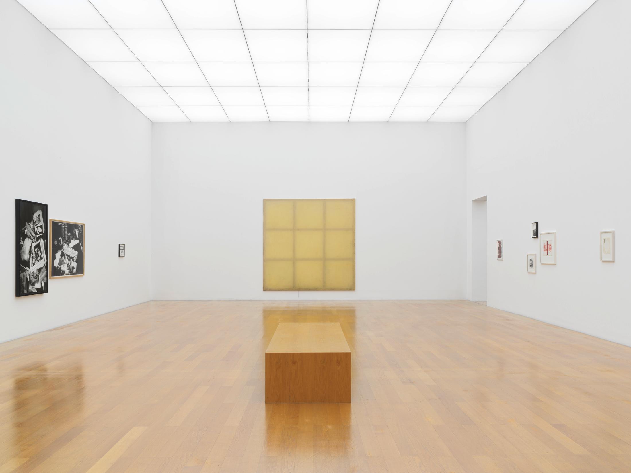 Exhibition View Steven Parrino Soloshow «Nihilism Is Love» at Kunstmuseum Liechtenstein, Liechtenstein, 2020 / Photo: Stefan Altenburger / © Kunstmuseum Liechtenstein / Courtesy: the artist and Kunstmuseum Liechtenstein