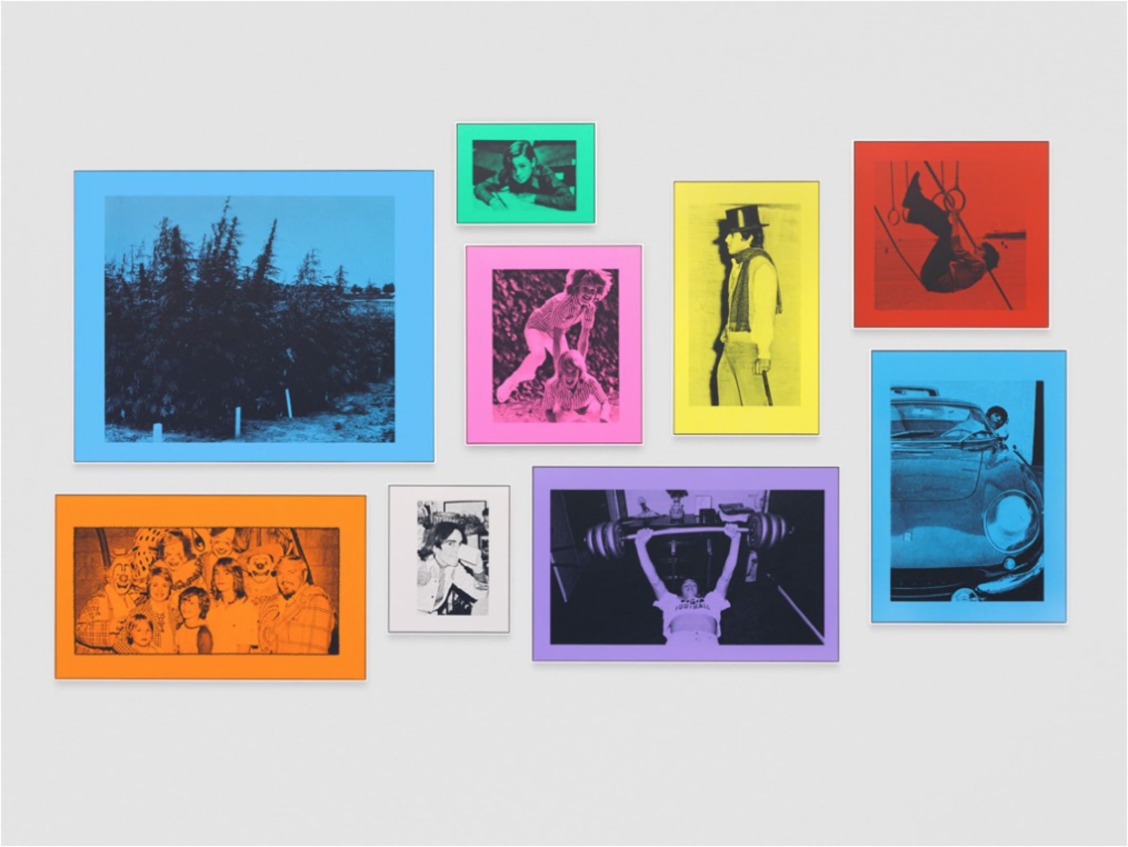 Steven Shearer, Cattle Call II, 2017 / Courtesy: the artist and Galerie Eva Presenhuber, Zurich