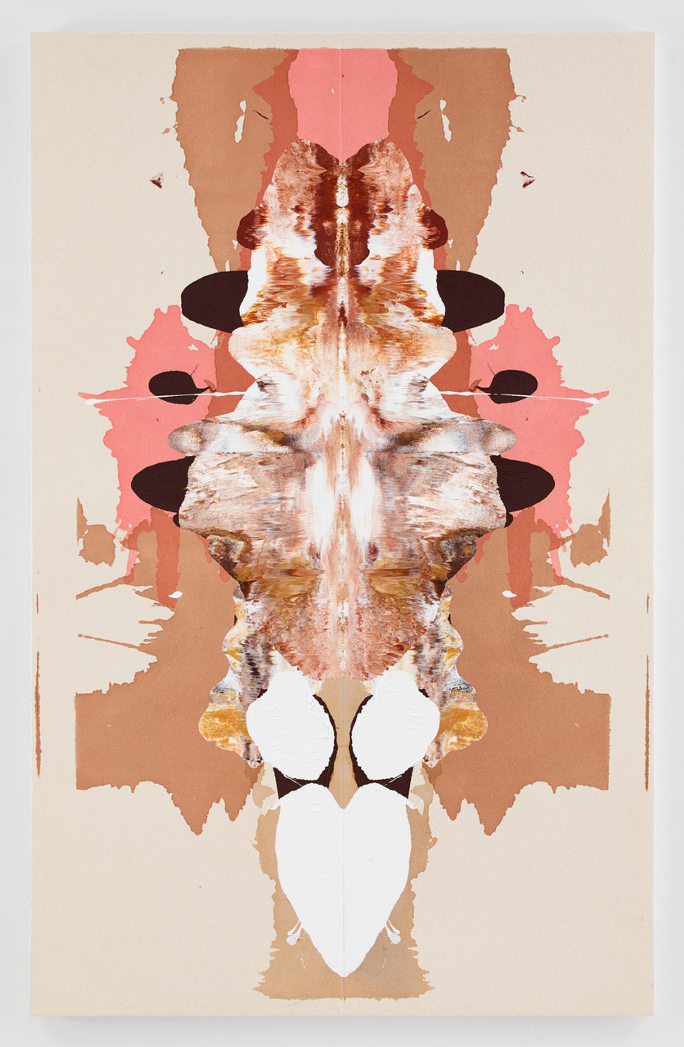 Exhibition View Groupshow «Structures of Feeling; view on Elizabeth Neel, The Builder, 2015» at Galerie Maria Bernheim, Zurich, 2020 / Photo: Annik Wetter / Courtesy: the artists and Galerie Maria Bernheim