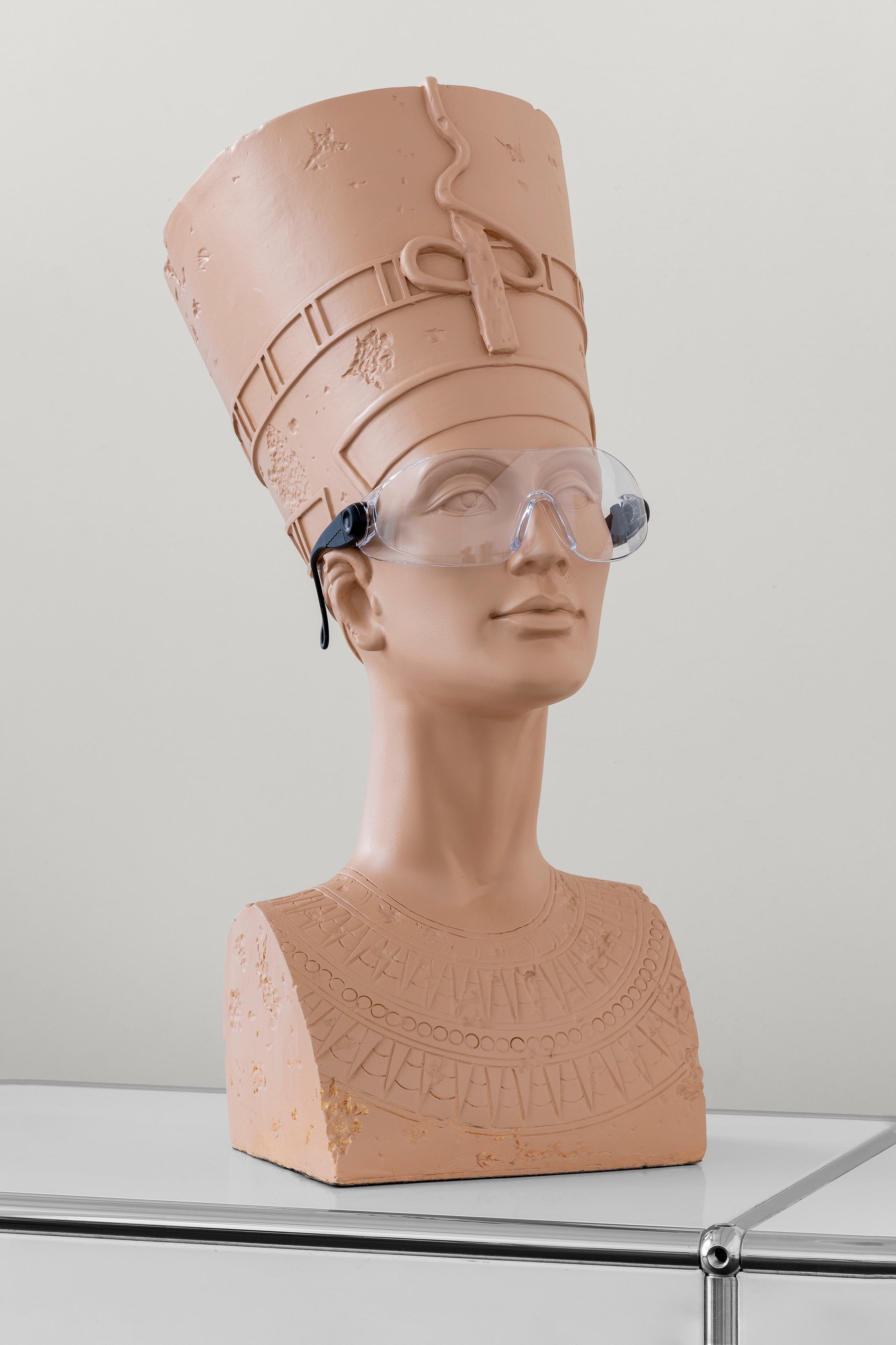 Exhibition View Groupshow «Structures of Feeling; view on Ramaya Tegegne, Genzken/Wilson, 2019» at Galerie Maria Bernheim, Zurich, 2020 / Photo: Annik Wetter / Courtesy: the artists and Galerie Maria Bernheim