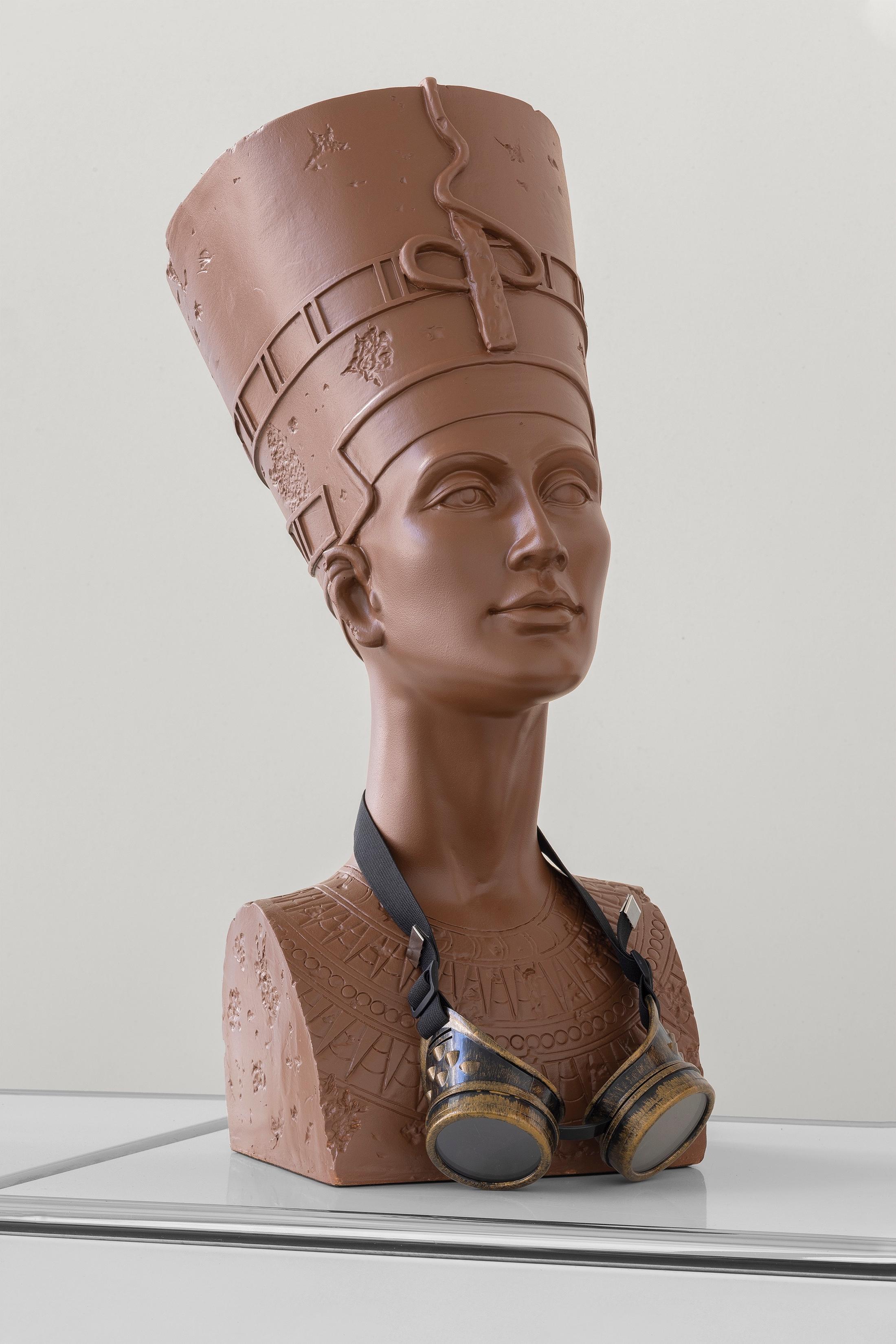 Exhibition View Groupshow «Structures of Feeling; view on Ramaya Tegegne, Genzken/Wilson, 2019» at Galerie Maria Bernheim, Zurich, 2020 / Photo: Annik Wetter / Courtesy: the artists and Galerie Maria Bernheim