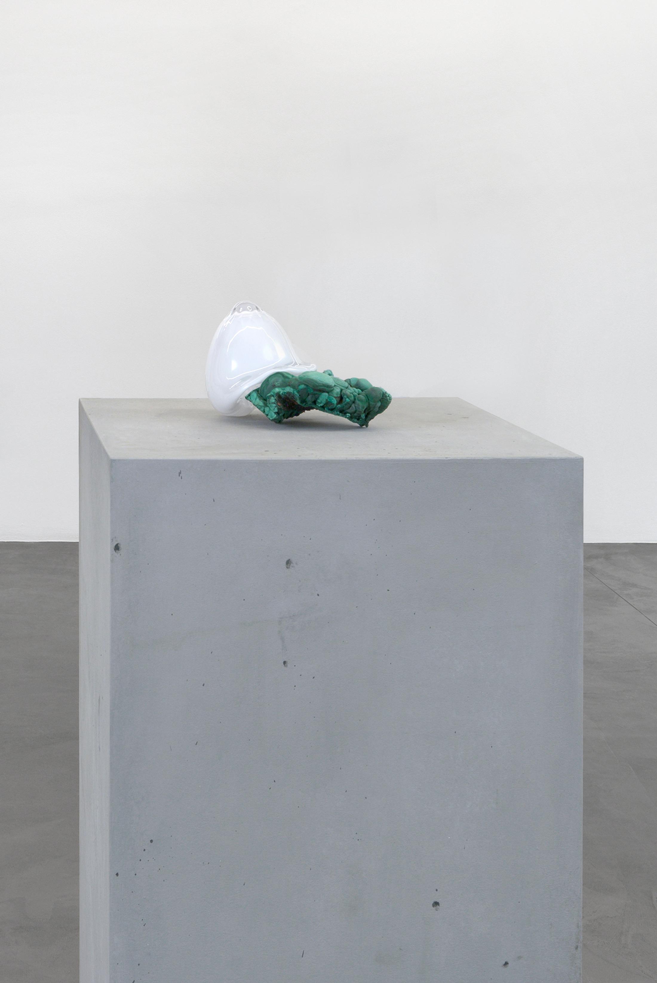 Exhibition View Groupshow «Structures of Feeling; view on Rachel Rose, Ninth Born, 2019» at Galerie Maria Bernheim, Zurich, 2020 / Photo: Annik Wetter / Courtesy: the artists and Galerie Maria Bernheim