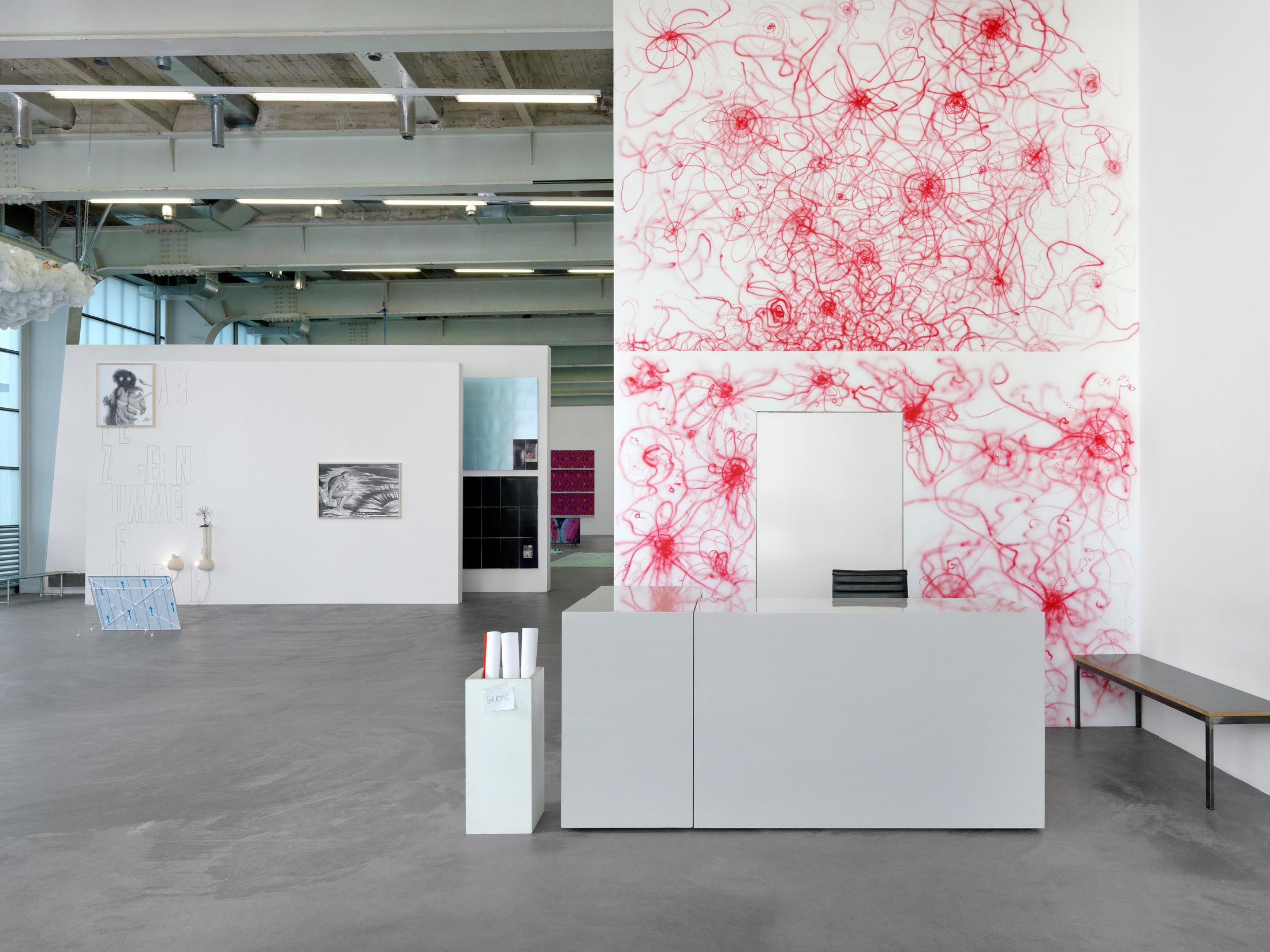 Exhibition View Groupshow «Summer of Suspense» at Kunsthalle Zürich, Zurich, 2020 / Photo: Annik Wetter / Courtesy: the artists and Kunsthalle Zürich