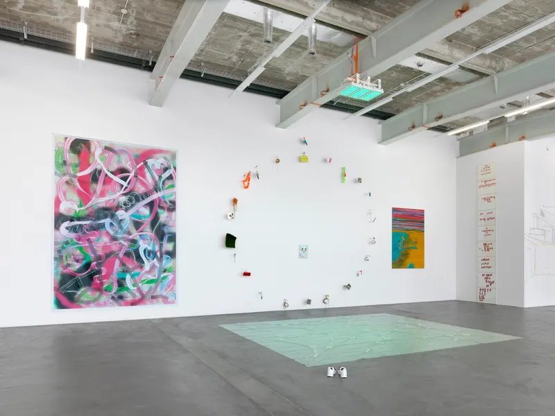 Exhibition View Groupshow «Summer of Suspense» at Kunsthalle Zürich, Zurich, 2020 / Photo: Annik Wetter / Courtesy: the artists and Kunsthalle Zürich