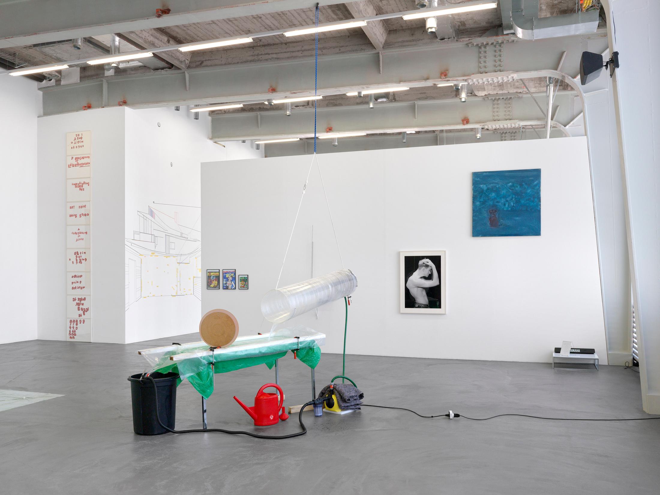 Exhibition View Groupshow «Summer of Suspense» at Kunsthalle Zürich, Zurich, 2020 / Photo: Annik Wetter / Courtesy: the artists and Kunsthalle Zürich