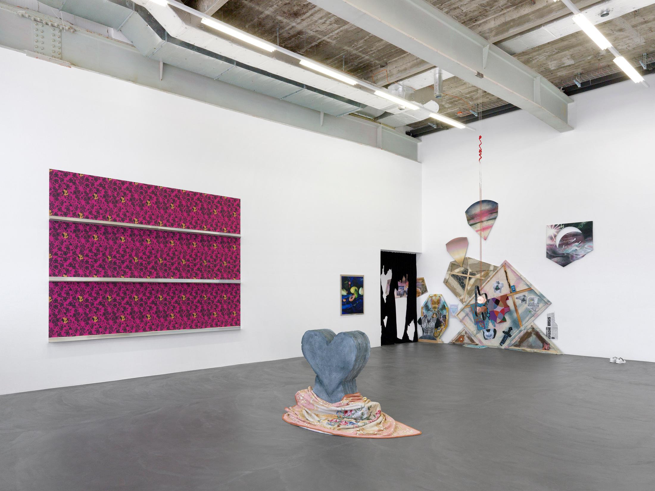 Exhibition View Groupshow «Summer of Suspense» at Kunsthalle Zürich, Zurich, 2020 / Photo: Annik Wetter / Courtesy: the artists and Kunsthalle Zürich