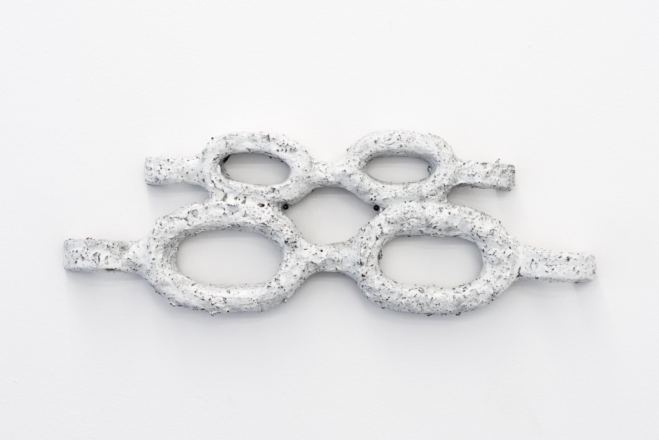 Exhibition View Sveta Mordovskaya Soloshow «Suckly Eye / view on Growing glasses I, 2018» at Weiss Falk, Basel, 2018 / Photo: Flavio Karrer / Courtesy: the artist and Weiss Falk