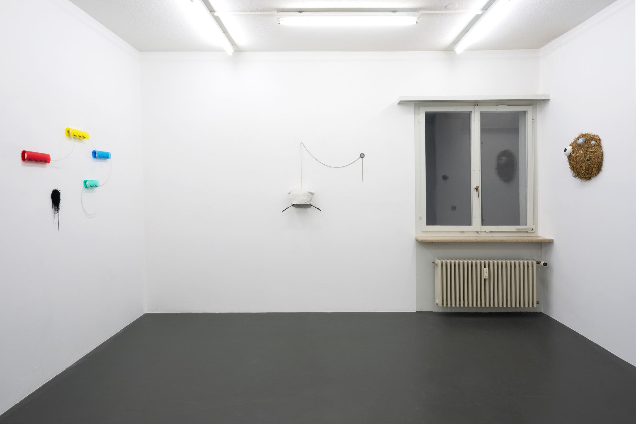 Exhibition View Sveta Mordovskaya Soloshow «Suckly Eye» at Weiss Falk, Basel, 2018 / Photo: Flavio Karrer / Courtesy: the artist and Weiss Falk