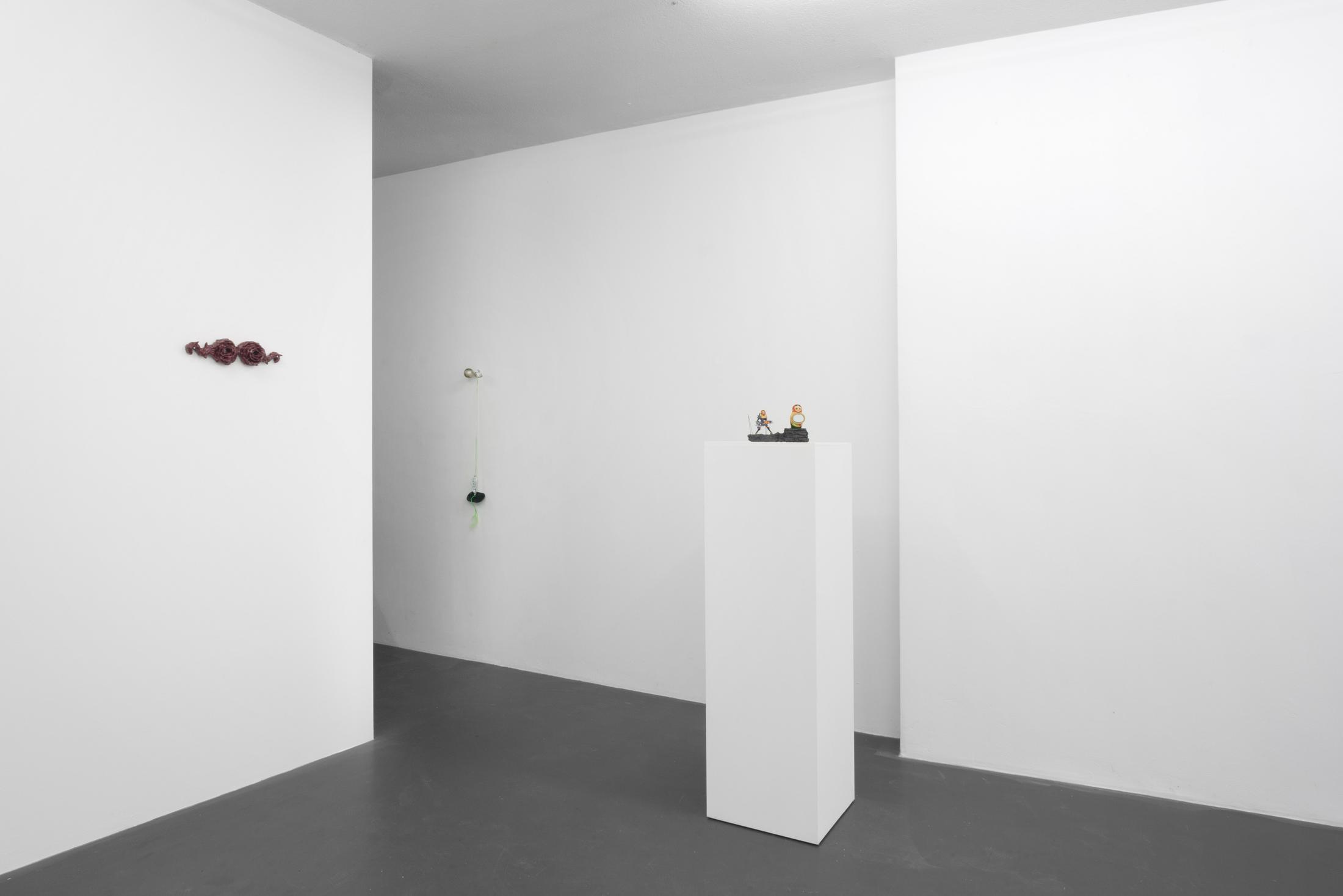 Exhibition View Sveta Mordovskaya Soloshow «Suckly Eye» at Weiss Falk, Basel, 2018 / Photo: Flavio Karrer / Courtesy: the artist and Weiss Falk