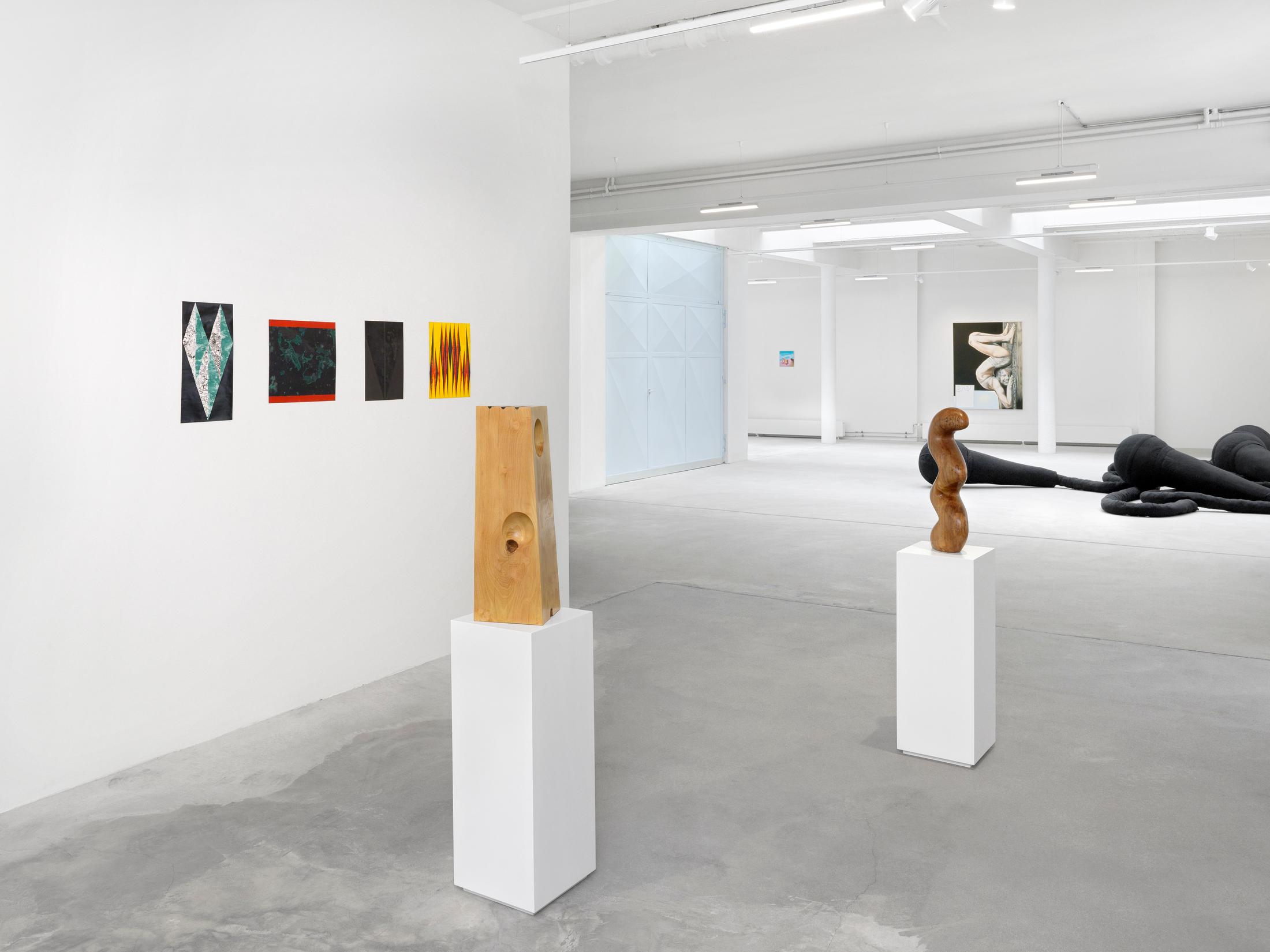 Exhibition View Groupshow «Swiss Made, Chapter II» at Ribordy Thetaz, Geneva, 2020 / Photo: Annik Wetter / Courtesy: the artists and Ribordy Thetaz