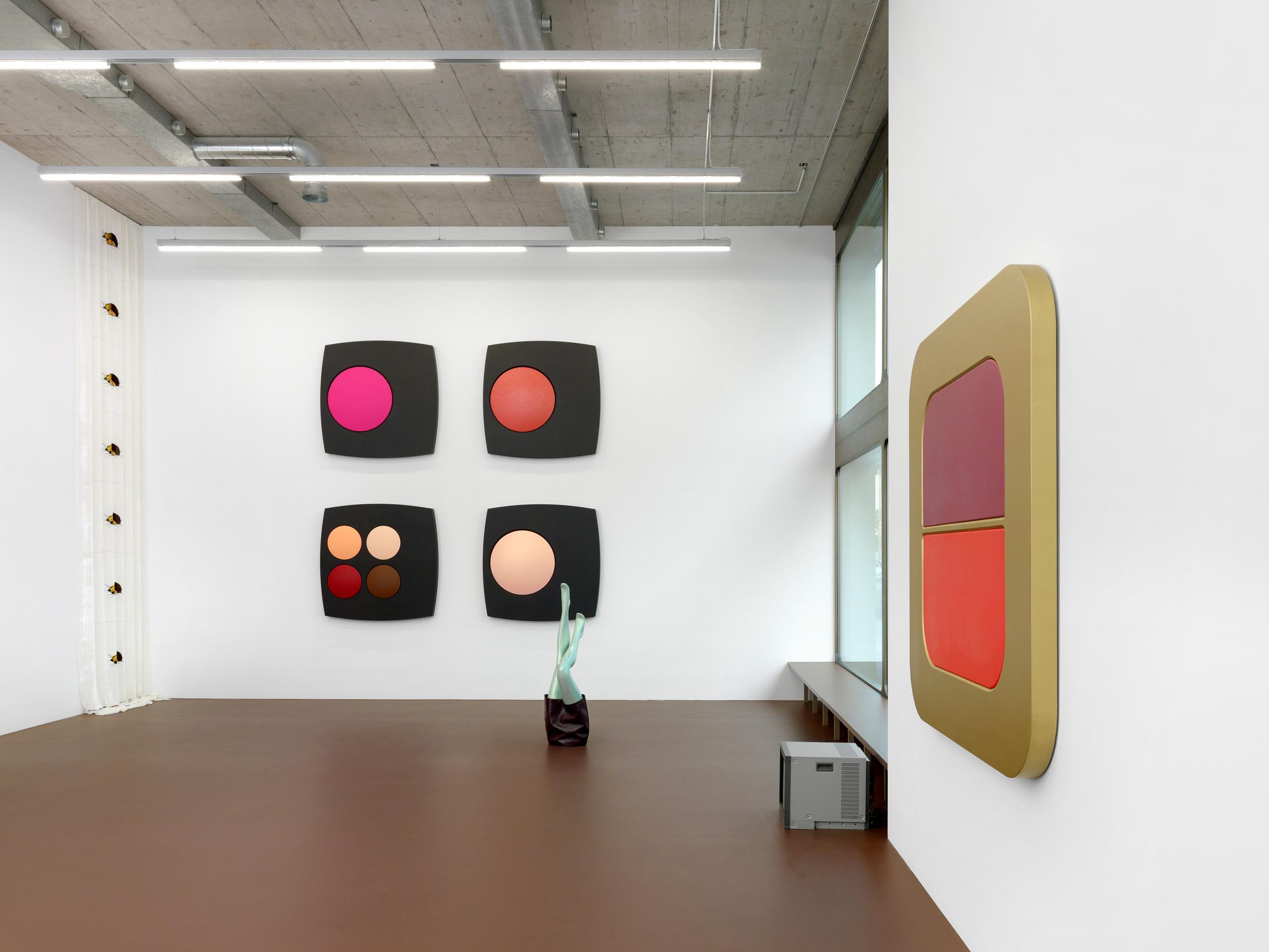 Exhibition View Sylvie Fleury Soloshow «JOY» at Karma International, Zurich, 2019 / Photo: Annik Wetter / Courtesy: the artist and Karma International