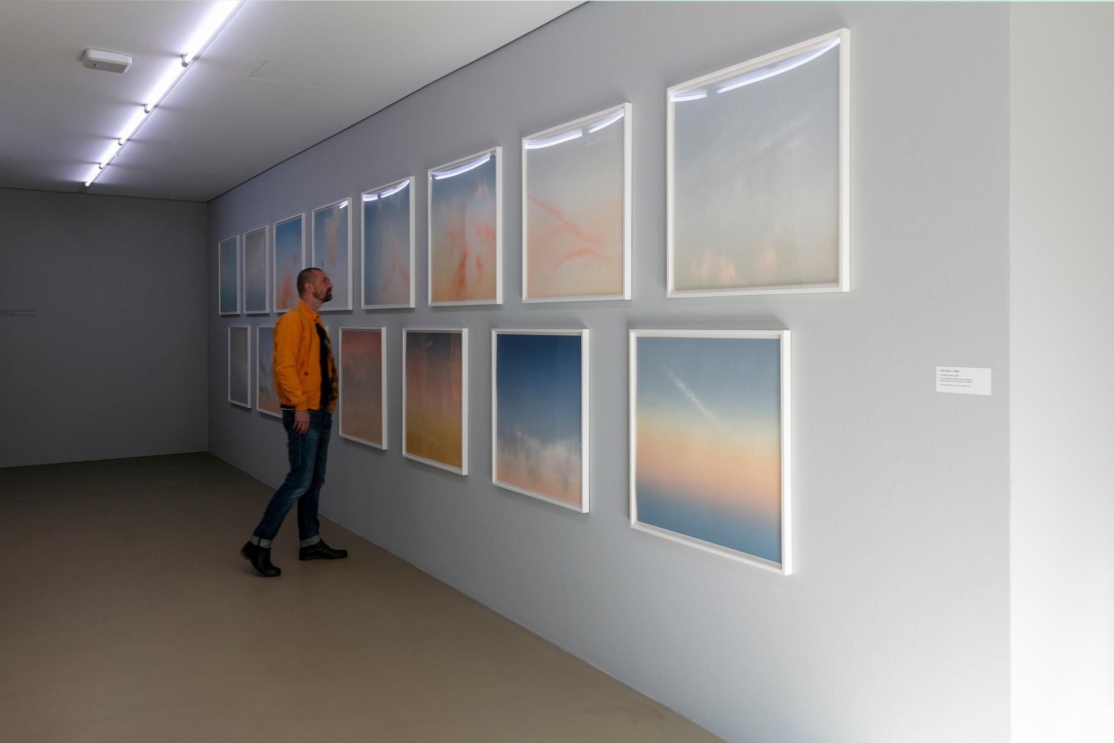 Exhibition View Tacita Dean Solo Show «Antigone; view on Tacita Dean, L.A. Magic Hour, 2019-2021» at Kunstmuseum Basel, 2021-2022 / Photo: Julian Salinas / Courtesy: the artist and Gemini G.E.L