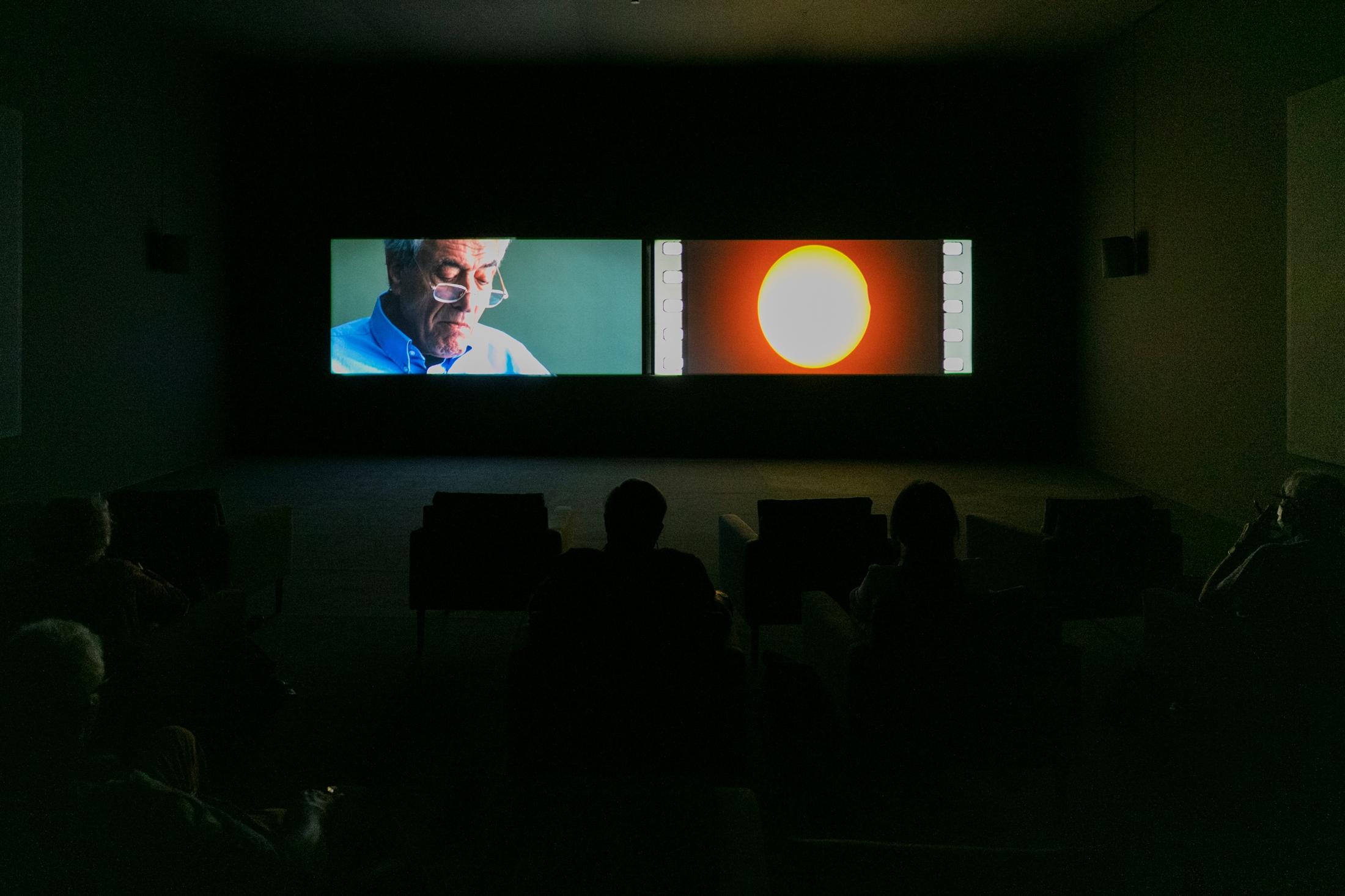 Exhibition View Tacita Dean Solo Show «Antigone; view on Tacita Dean, Antigone, 2018» at Kunstmuseum Basel, 2021-2022 / Photo: Julian Salinas / Courtesy: the artist and Emanuel Hoffmann-Stiftung, Geschenk der Präsidentin, 2017, Depositum in der öffentlichen Kunstsammlung Basel