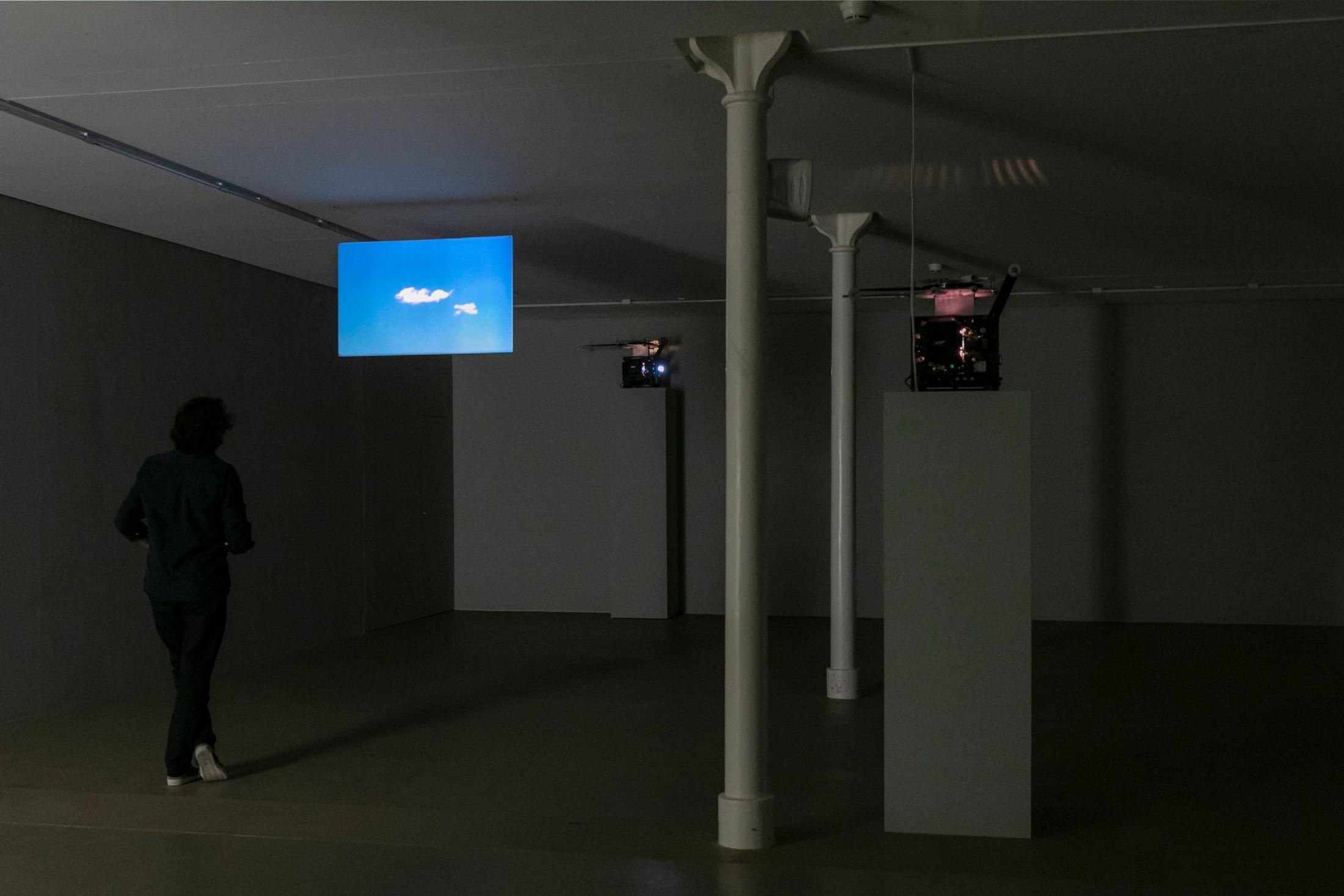 Exhibition View Tacita Dean Solo Show «Antigone; view on Tacita Dean, A Cloud Makes Itself, 2019» at Kunstmuseum Basel, 2021-2022 / Photo: Julian Salinas / Courtesy: the artist, Frith Street Gallery, London and Marian Goodman Gallery, New York/Paris