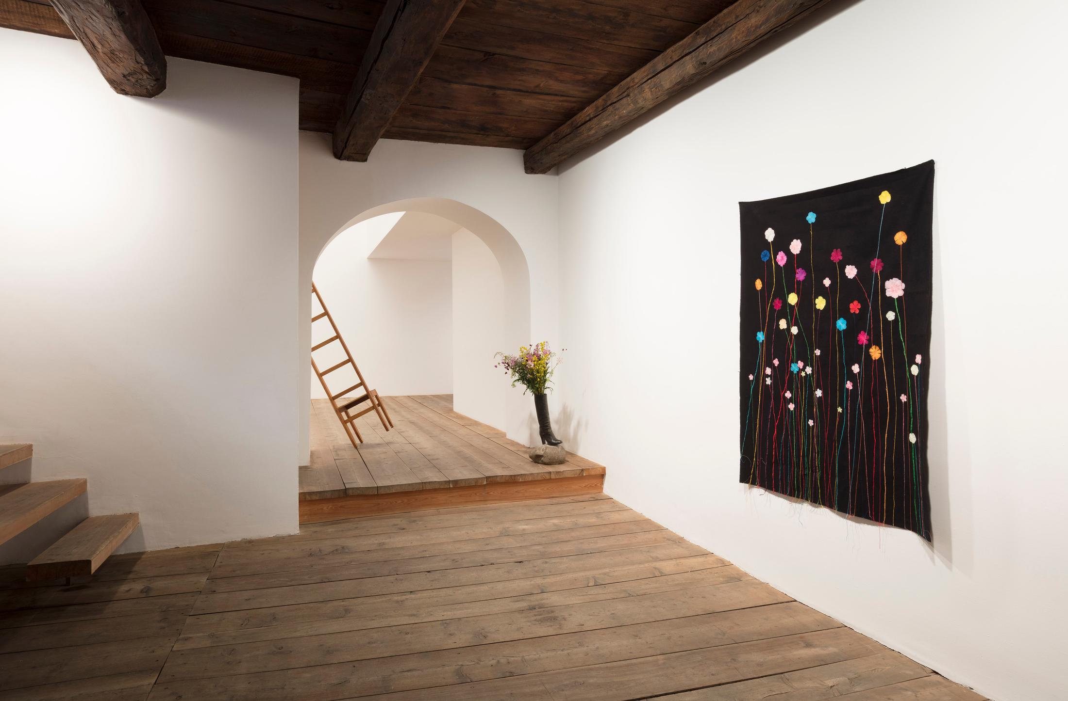 Exhibition View Tanja Roscic «Soloshow» at Galleria Monica de Cardenas, Zuoz / Courtesy: the artist and Monica de Cardenas
