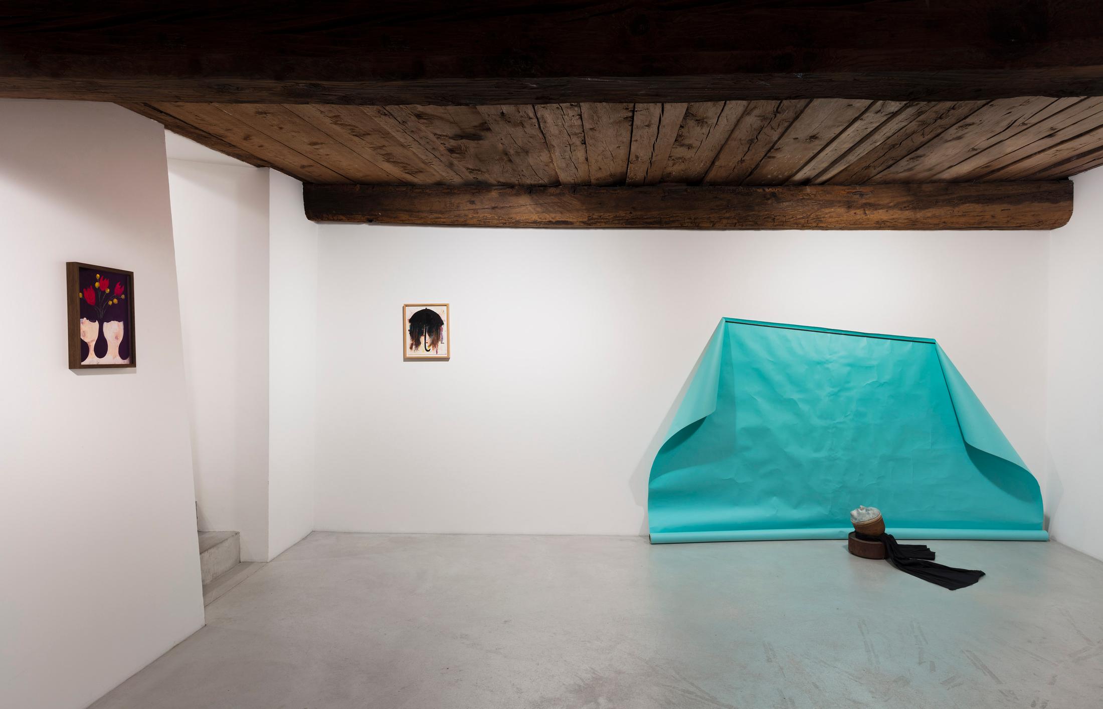 Exhibition View Tanja Roscic «Soloshow» at Galleria Monica de Cardenas, Zuoz / Courtesy: the artist and Monica de Cardenas