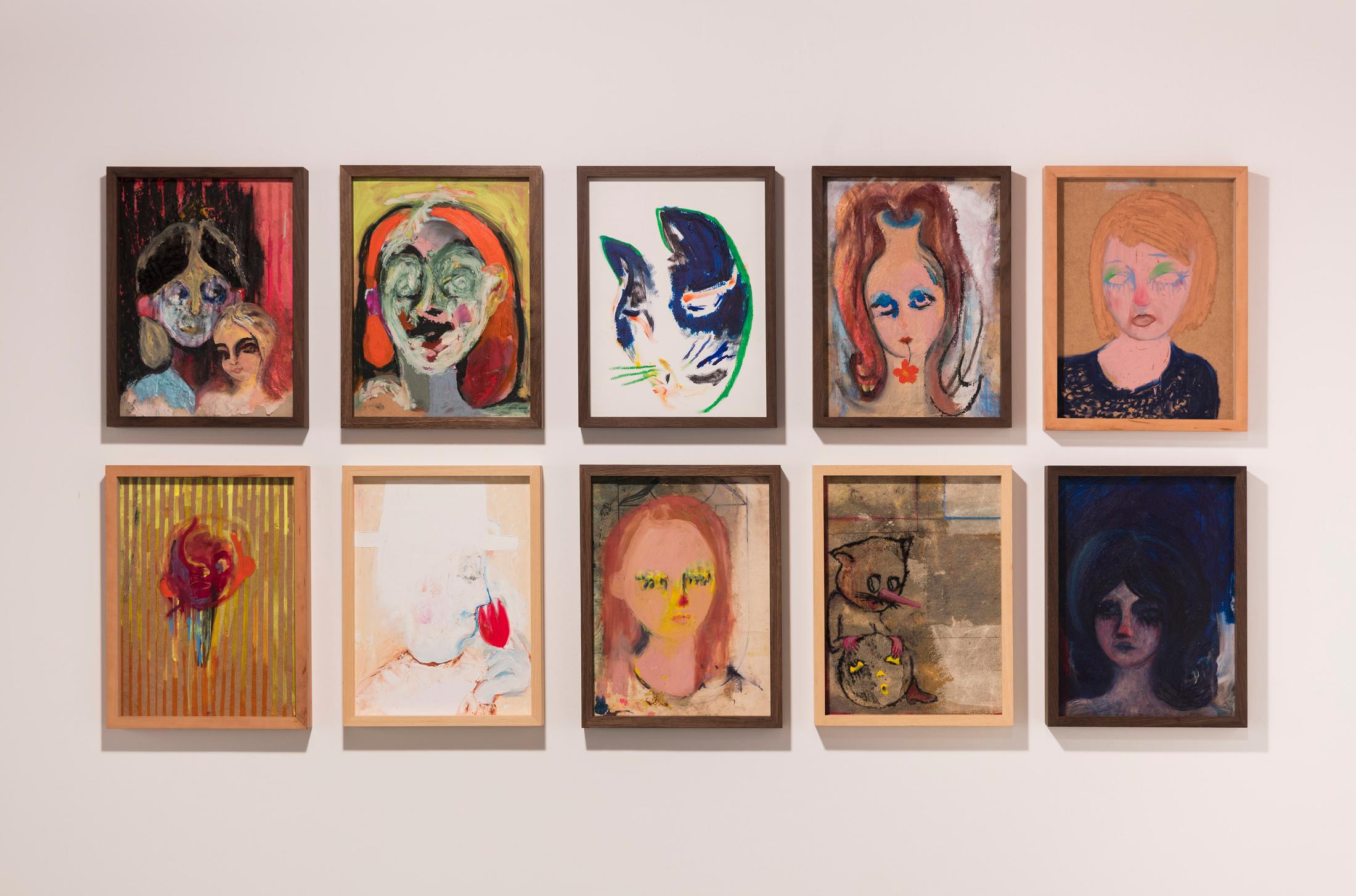 Exhibition View Tanja Roscic «Soloshow» at Galleria Monica de Cardenas, Zuoz / Courtesy: the artist and Monica de Cardenas