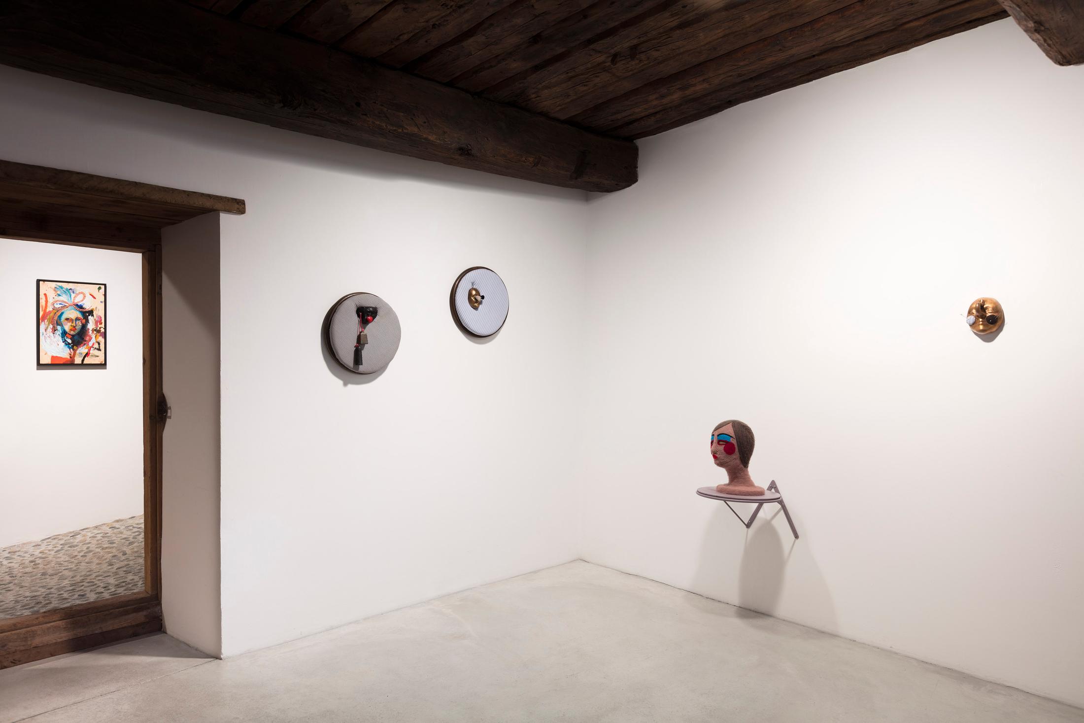 Exhibition View Tanja Roscic «Soloshow» at Galleria Monica de Cardenas, Zuoz / Courtesy: the artist and Monica de Cardenas