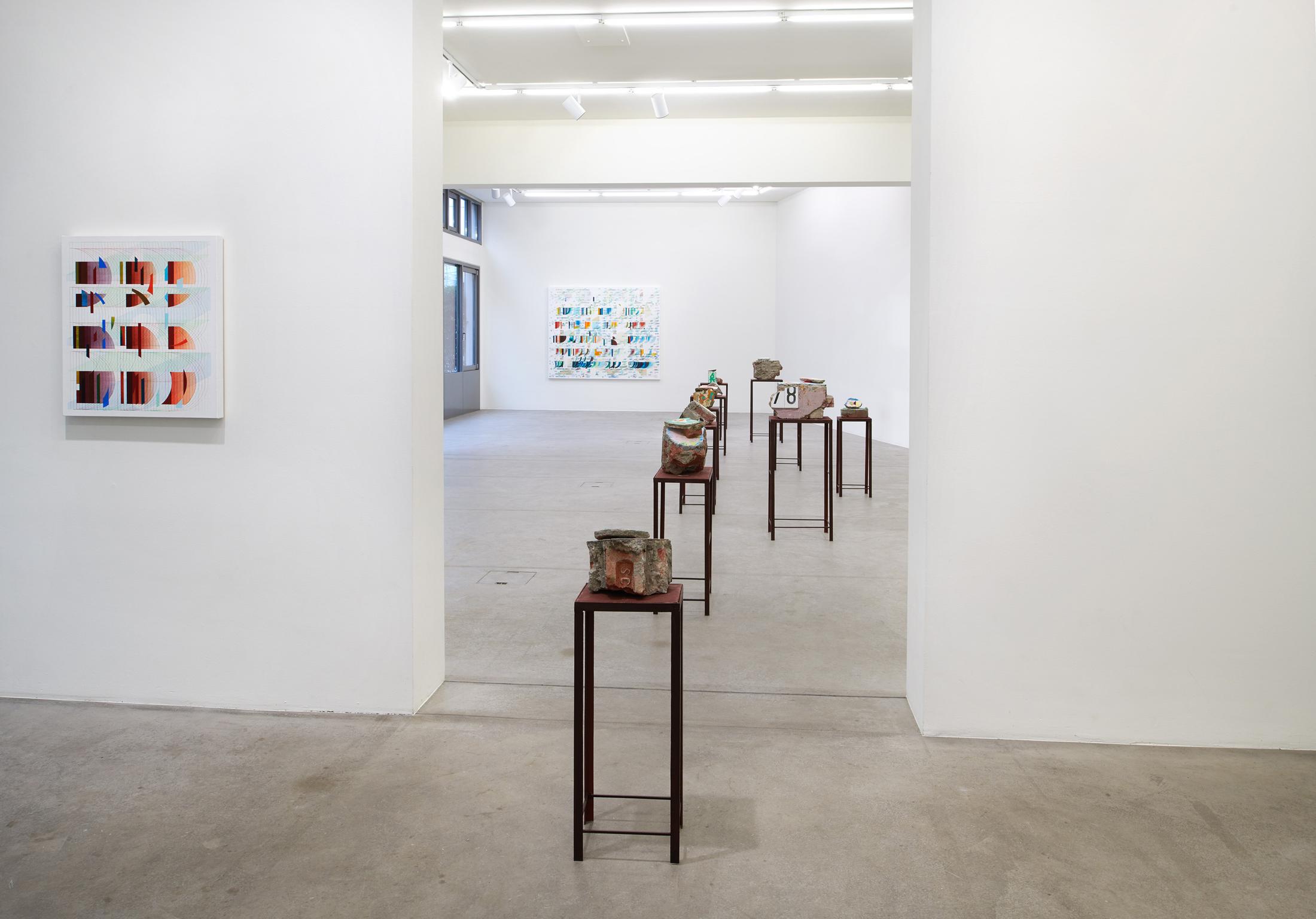 Exhibition View Tanya Goel Soloshow «Equations in a Variable» at Galerie Urs Meile, Luzern, 2019 / Courtesy: the artist and Galerie Urs Meile