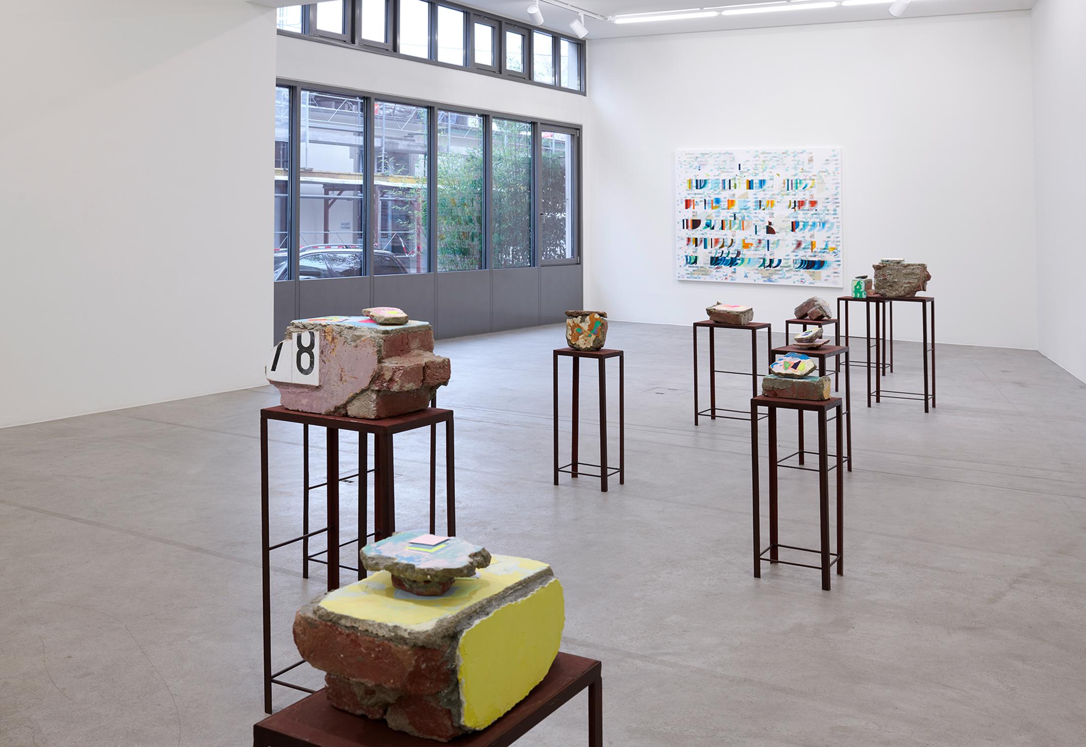 Exhibition View Tanya Goel Soloshow «Equations in a Variable» at Galerie Urs Meile, Luzern, 2019 / Courtesy: the artist and Galerie Urs Meile