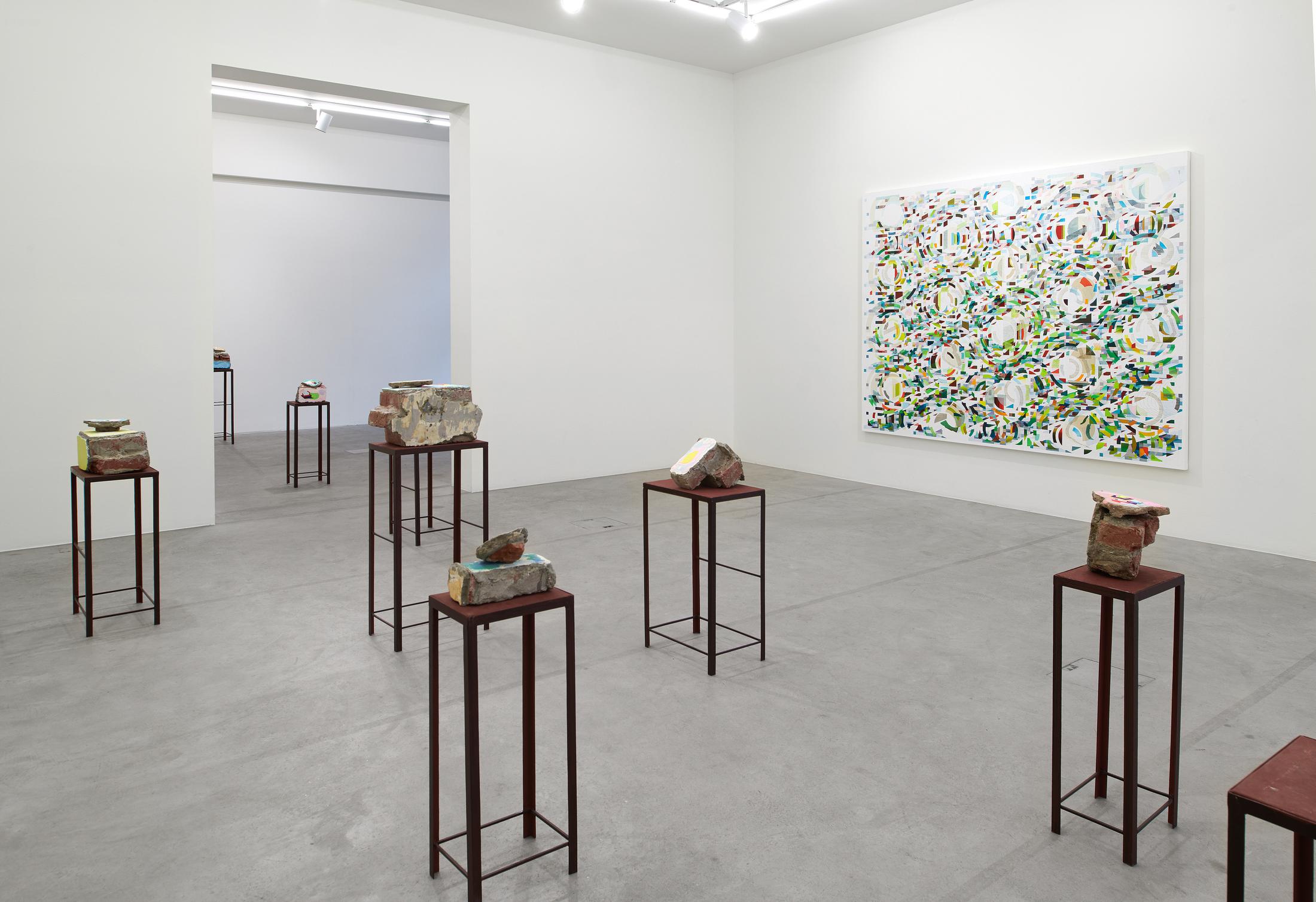 Exhibition View Tanya Goel Soloshow «Equations in a Variable» at Galerie Urs Meile, Luzern, 2019 / Courtesy: the artist and Galerie Urs Meile