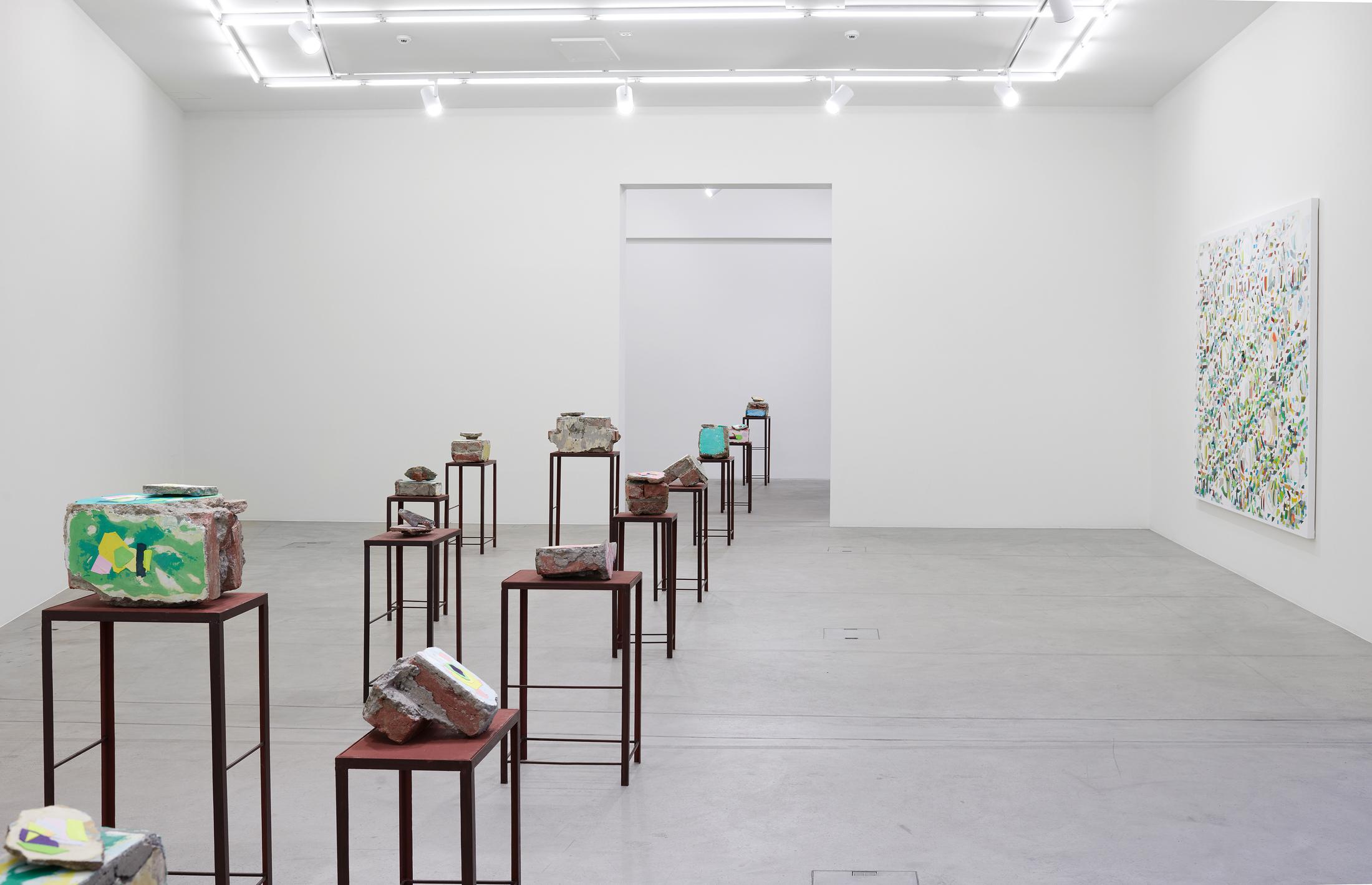 Exhibition View Tanya Goel Soloshow «Equations in a Variable» at Galerie Urs Meile, Luzern, 2019 / Courtesy: the artist and Galerie Urs Meile