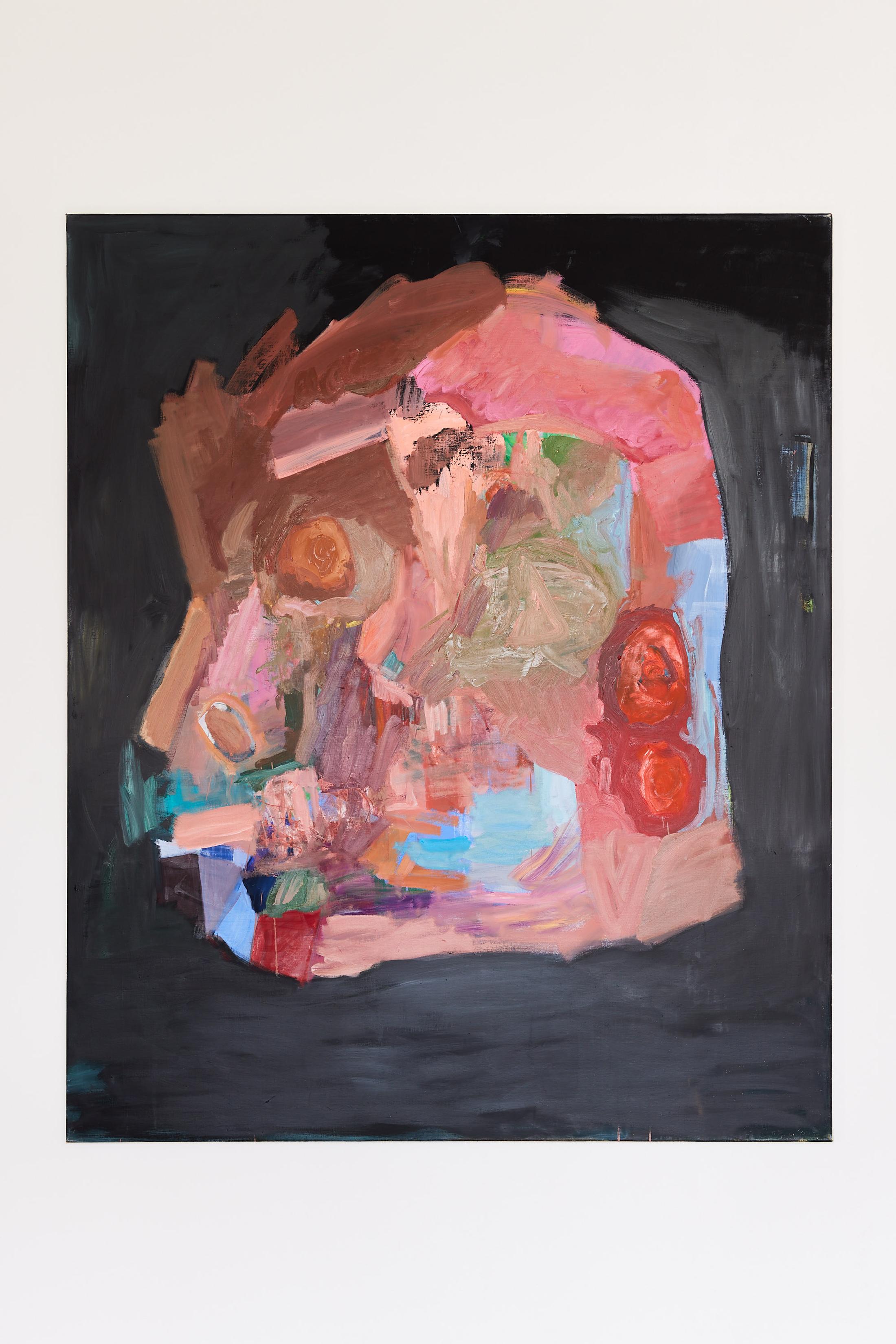 Exhibition View Tatjana Gerhard Solo Show «Schutzwall; view on Tatjana Gerhard, Head, 2022» at Mayday, Basel, 2022 / Photo: Moritz Schermbach / Courtesy: the artist and Mayday