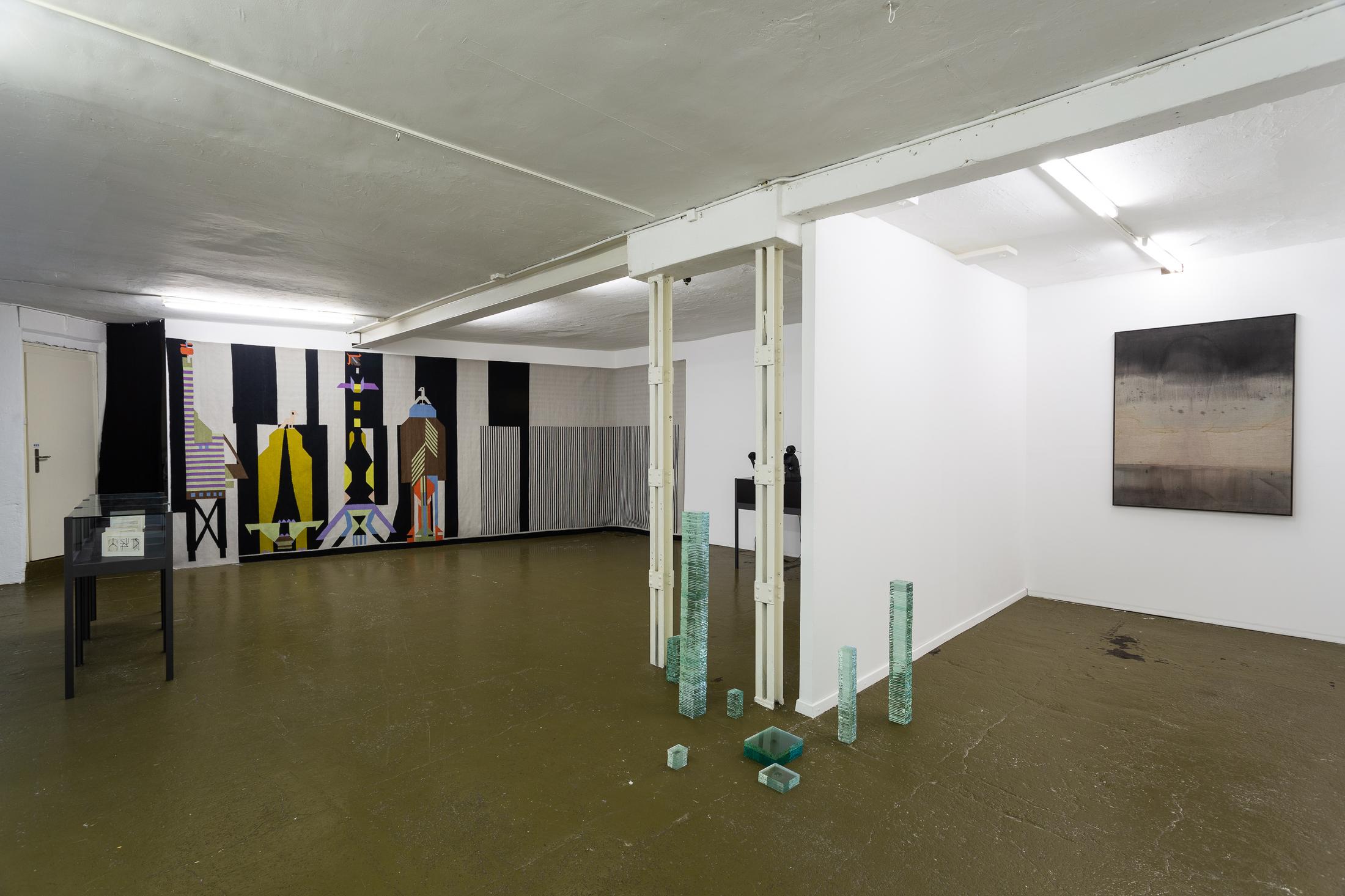 Exhibition View Groupshow «The Big Rip. Bounce, Chill or Crunch?» at Last Tango, Zurich, 2019 / Photo: Kilian Bannwart / Courtesy: the artist and Last Tango, Zurich