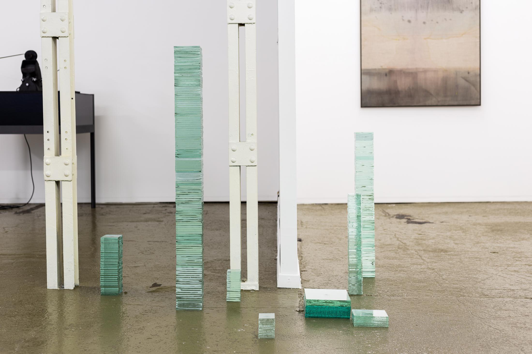 Exhibition View Groupshow «The Big Rip. Bounce, Chill or Crunch?; Esther Mathis, Isolated Systems Vol.2, 2016» at Last Tango, Zurich, 2019 / Photo: Kilian Bannwart / Courtesy: the artist and Last Tango, Zurich