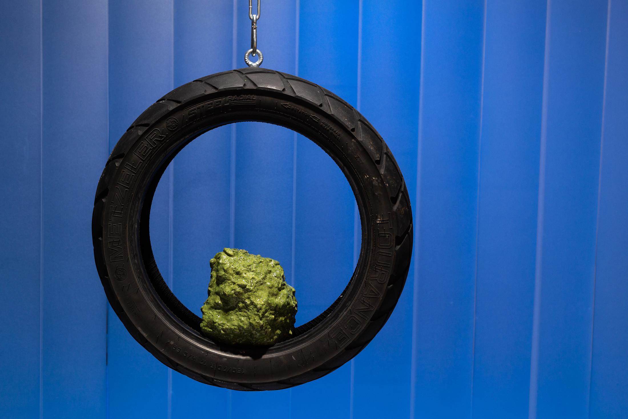 Exhibition View Groupshow «The Big Rip. Bounce, Chill or Crunch?; view on Urs August Steiner, S01E04 Fading (detail), 2019» at Last Tango, Zurich, 2019 / Photo: Kilian Bannwart / Courtesy: the artist and Last Tango, Zurich