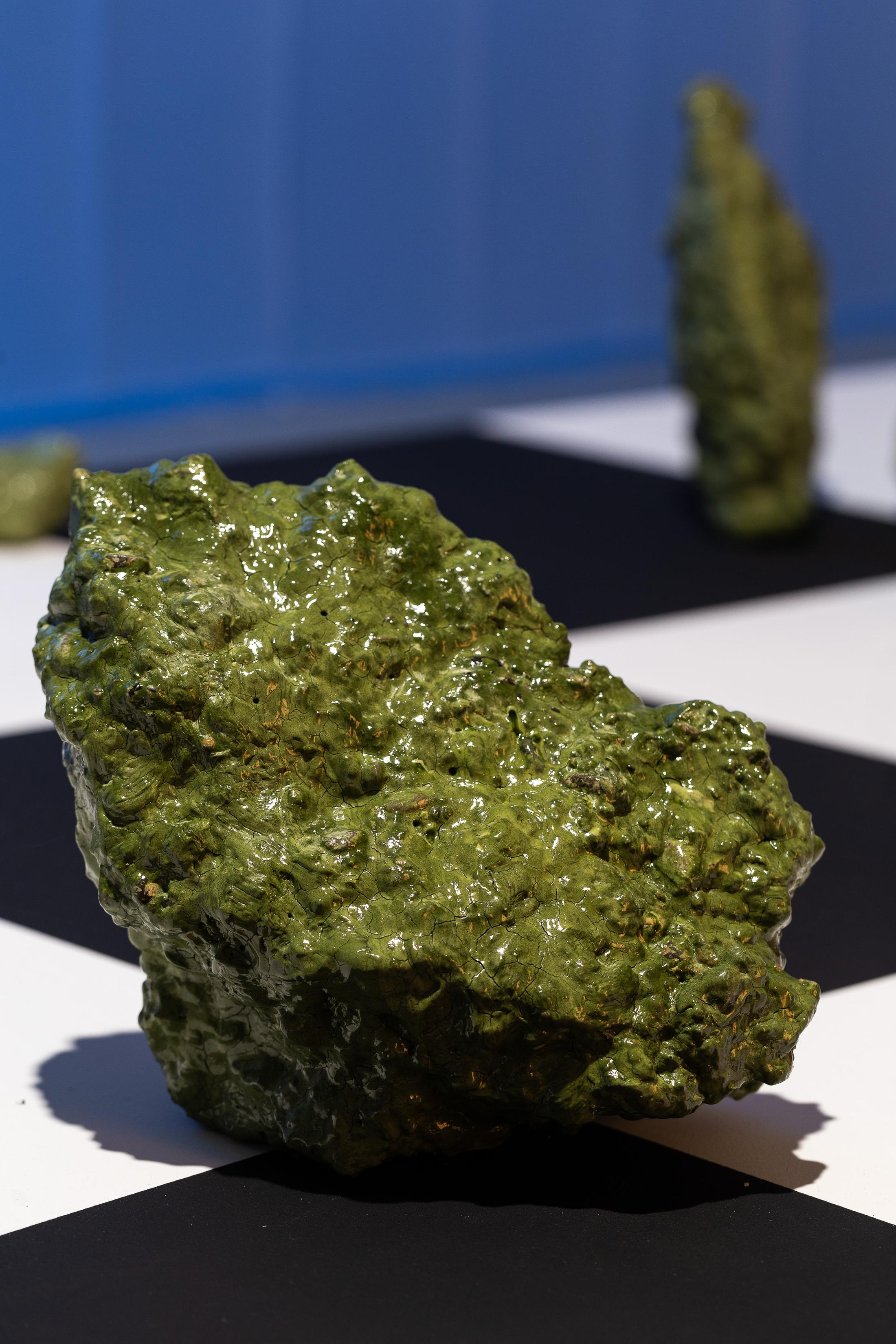 Exhibition View Groupshow «The Big Rip. Bounce, Chill or Crunch?; view on Urs August Steiner, S01E04 Fading (detail), 2019» at Last Tango, Zurich, 2019 / Photo: Kilian Bannwart / Courtesy: the artist and Last Tango, Zurich