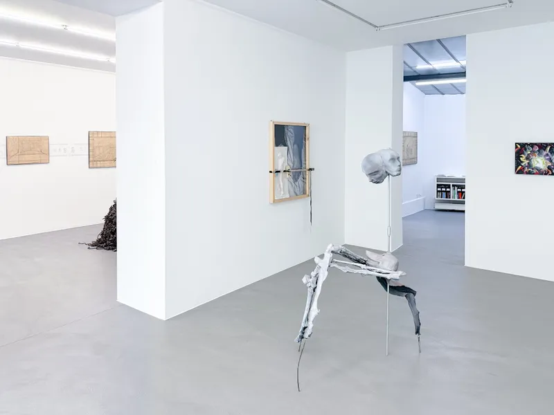 Exhibition View Group Show «The Chimera Complex» at Mai 36, Zurich, 2023 / Photo: Céline Hess / Courtesy: the artists and Mai 36