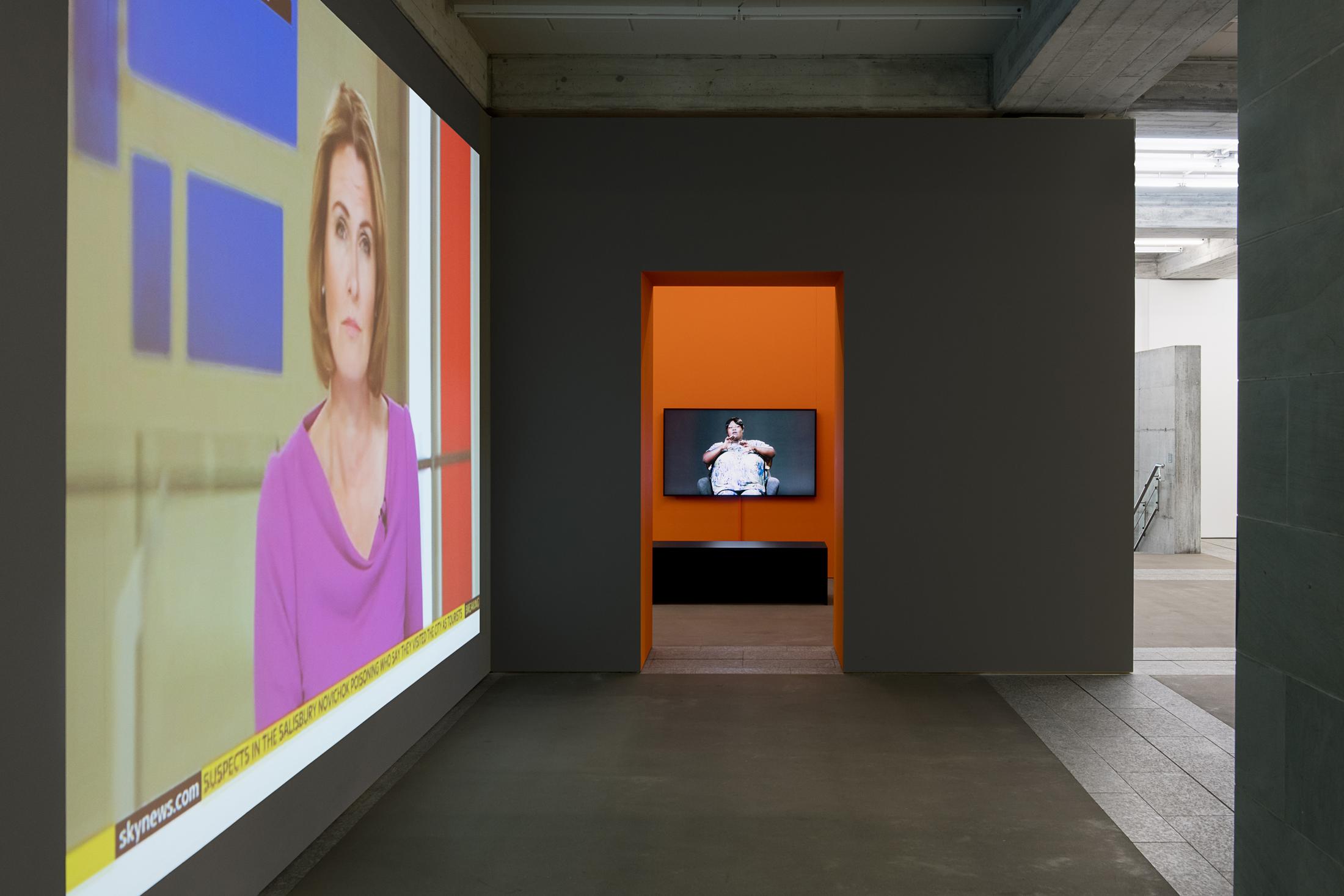 Exhibition View Groupshow «The Humans» / Photo: Sebastian Stalder