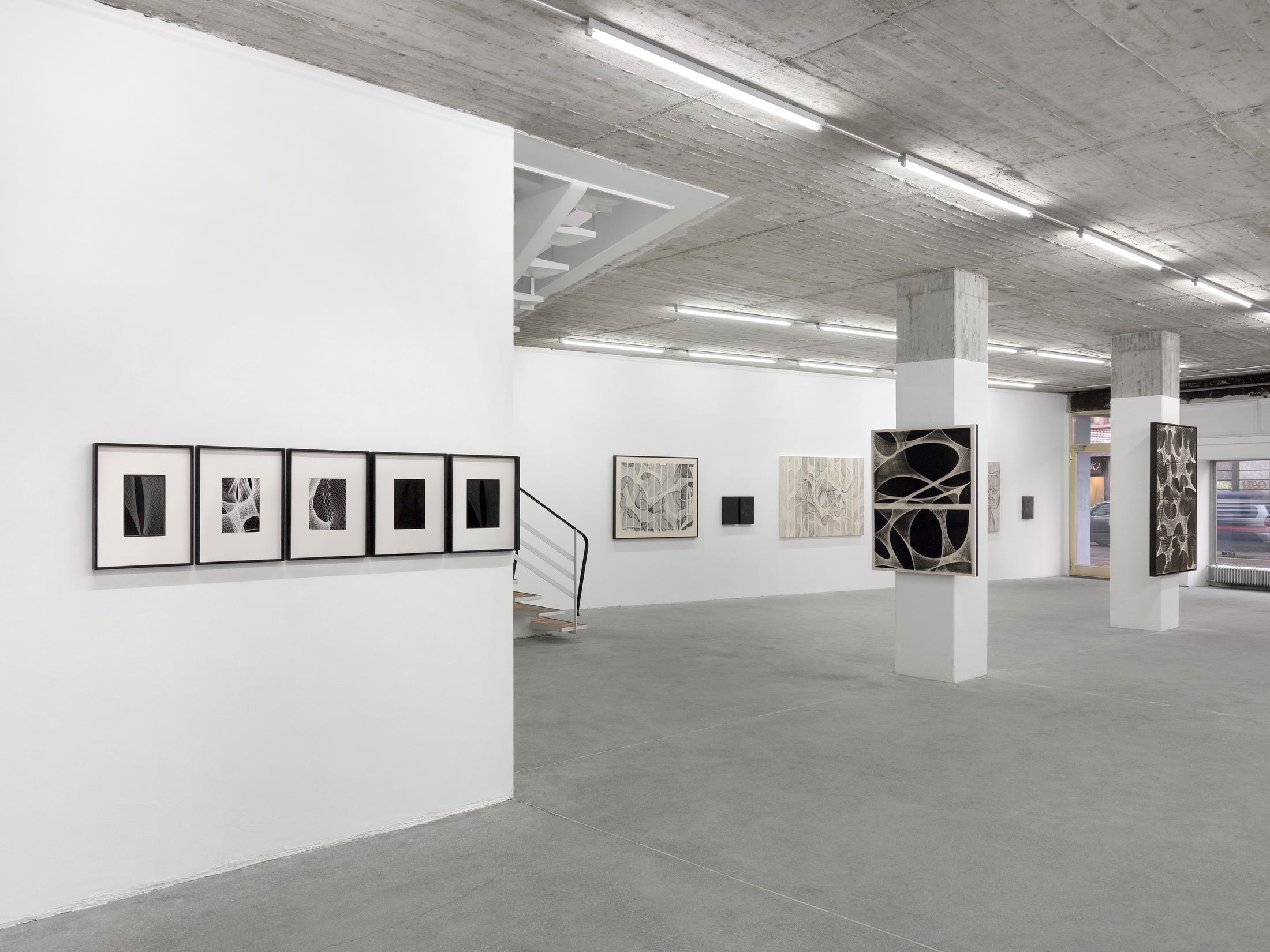 Exhibition View Martín Soto Climént  Solo Show «The Phantom's Shadow» at Karma International, Zurich, 2022 / Photo: Annik Wetter / Courtesy: the artist and Karma International