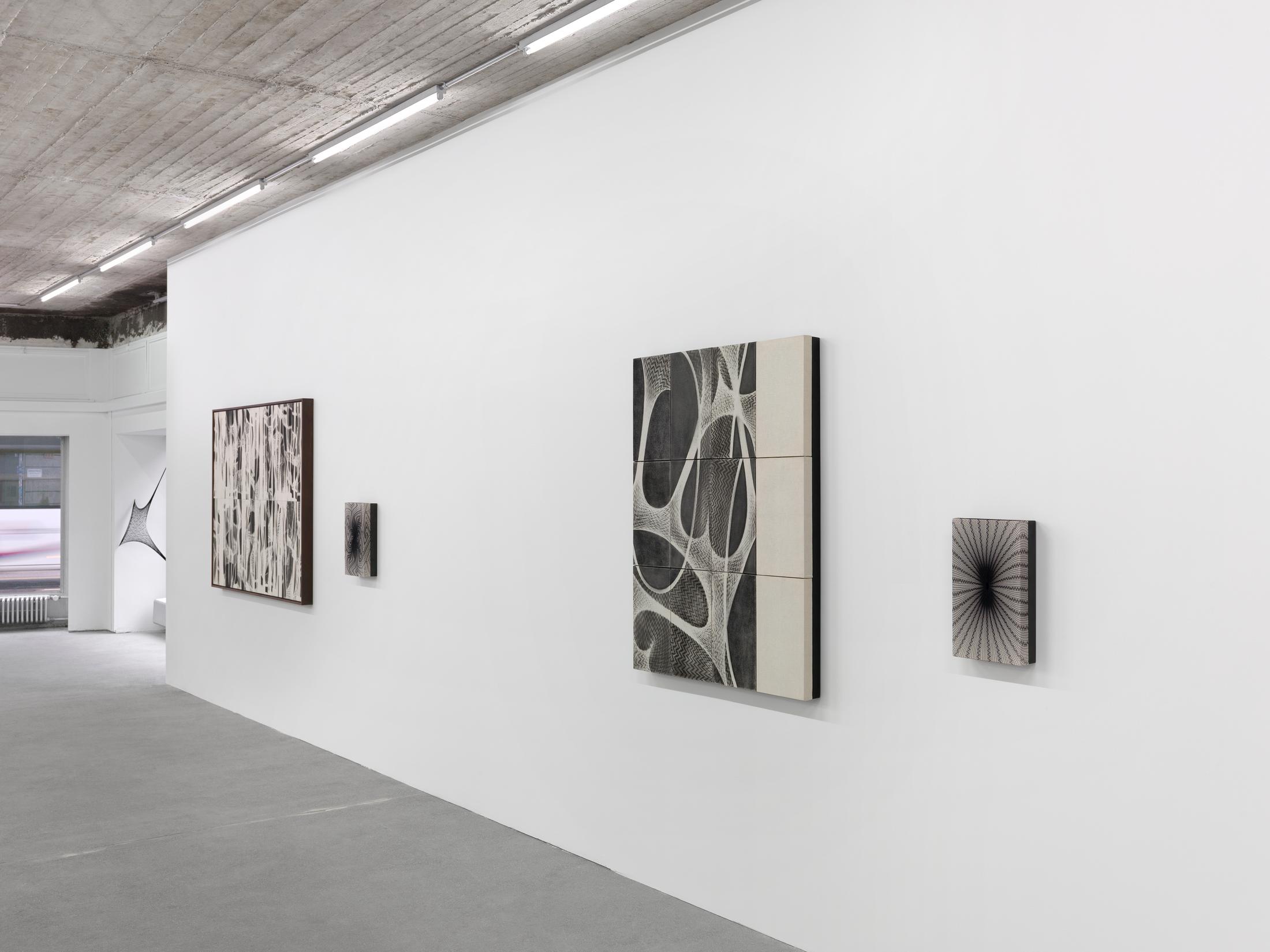 Exhibition View Martín Soto Climént  Solo Show «The Phantom's Shadow» at Karma International, Zurich, 2022 / Photo: Annik Wetter / Courtesy: the artist and Karma International