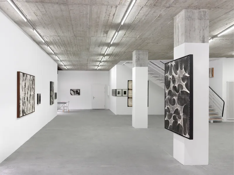 Exhibition View Martín Soto Climént  Solo Show «The Phantom's Shadow» at Karma International, Zurich, 2022 / Photo: Annik Wetter / Courtesy: the artist and Karma International