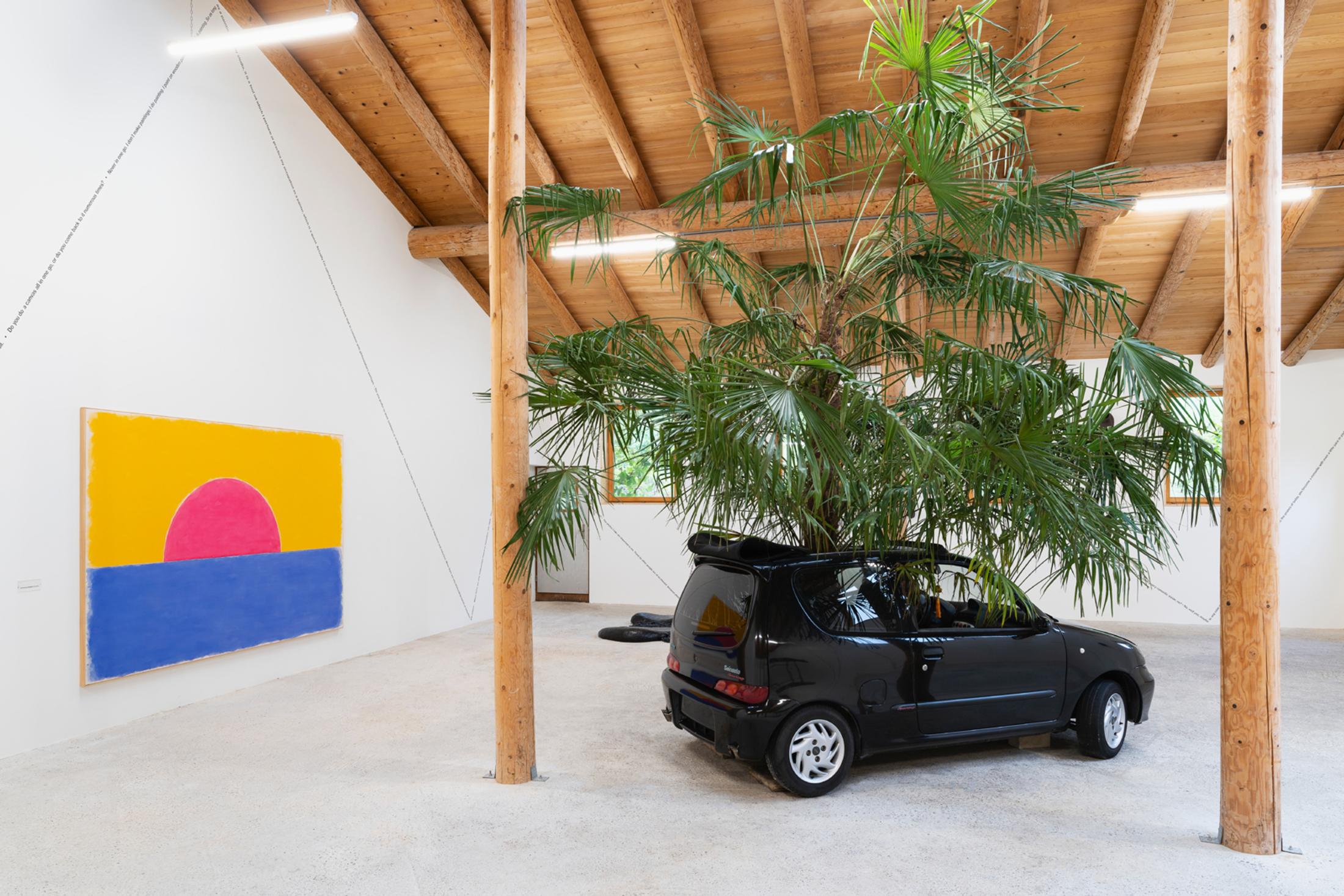 Exhibition View Group Show «This Morning, in the Sweet Torpor of the Great Forest, is Like Every Morning in the World» at Country SALTS, Bennwil, 2020 / Photo: Gunnar Meier / Courtesy: the artists and Country SALTS